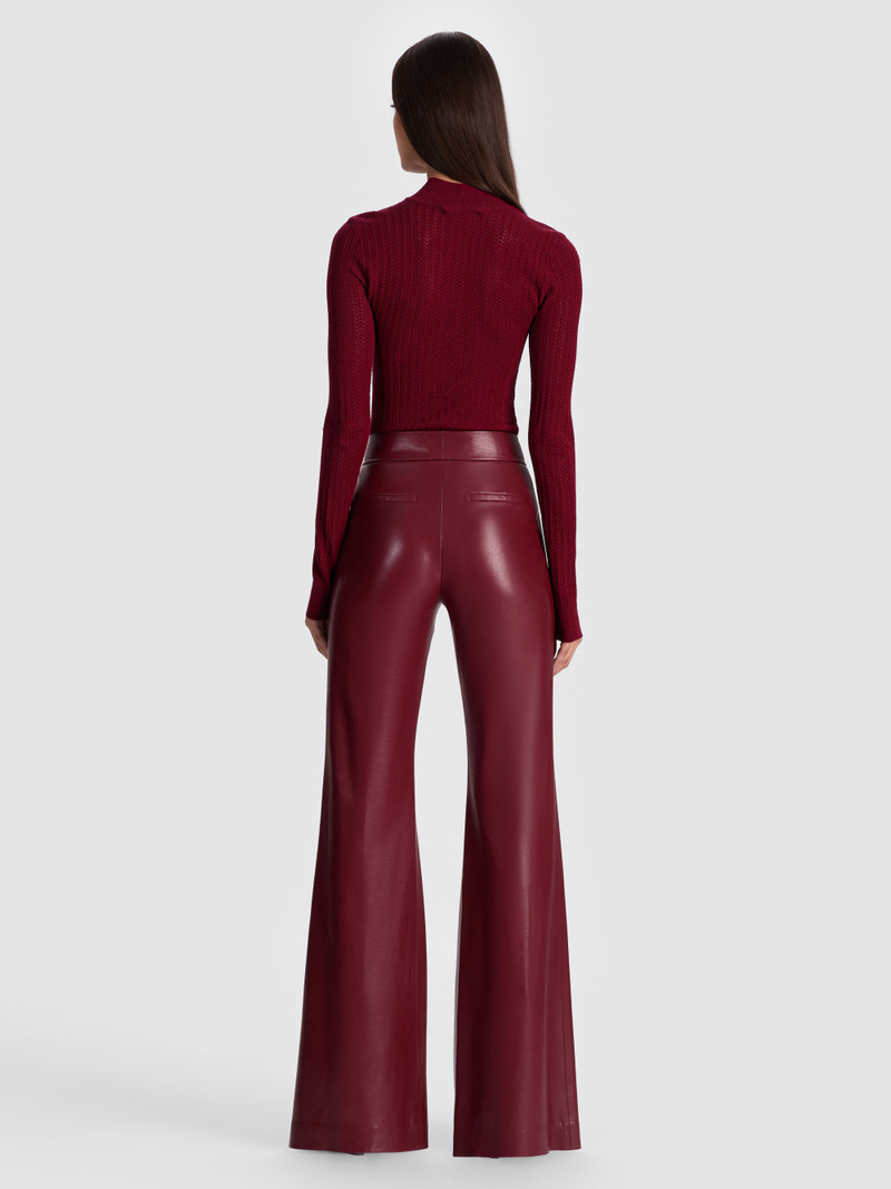 Alice + Olivia LANIE POINTELLE PULLOVER outlook