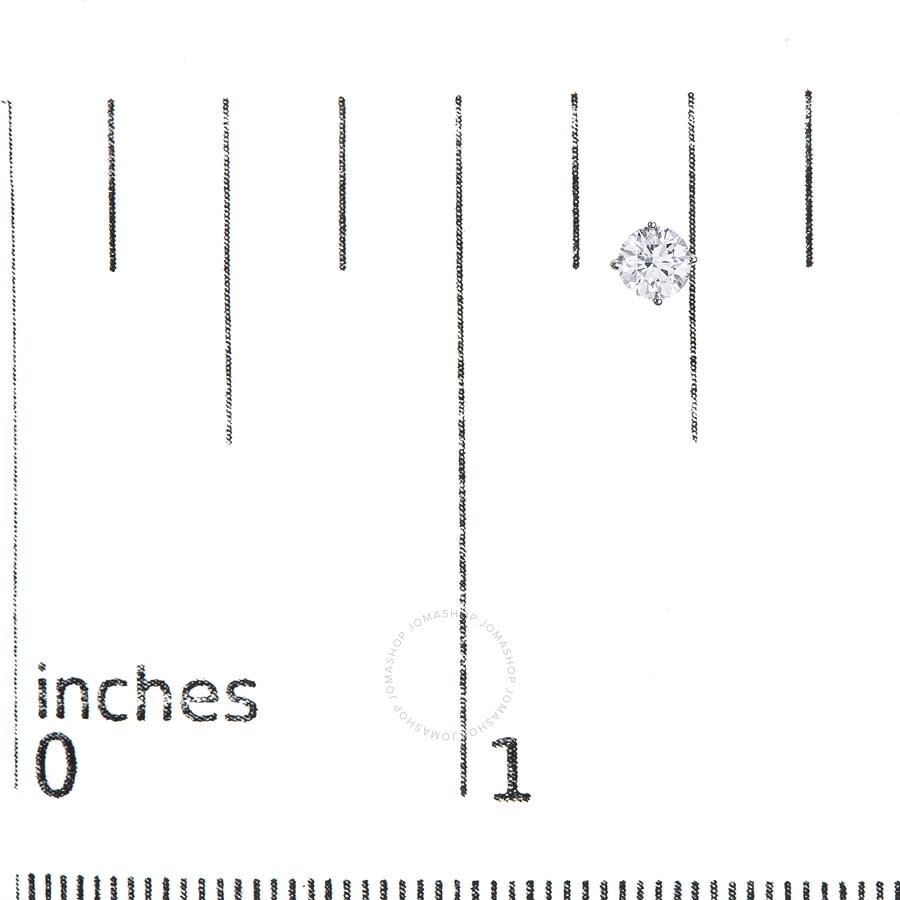 Haus Of Brilliance - Haus of Brilliance 14K White Gold 1.0 Cttw Lab Grown Diamond Solitaire Stud Earrings - 4
