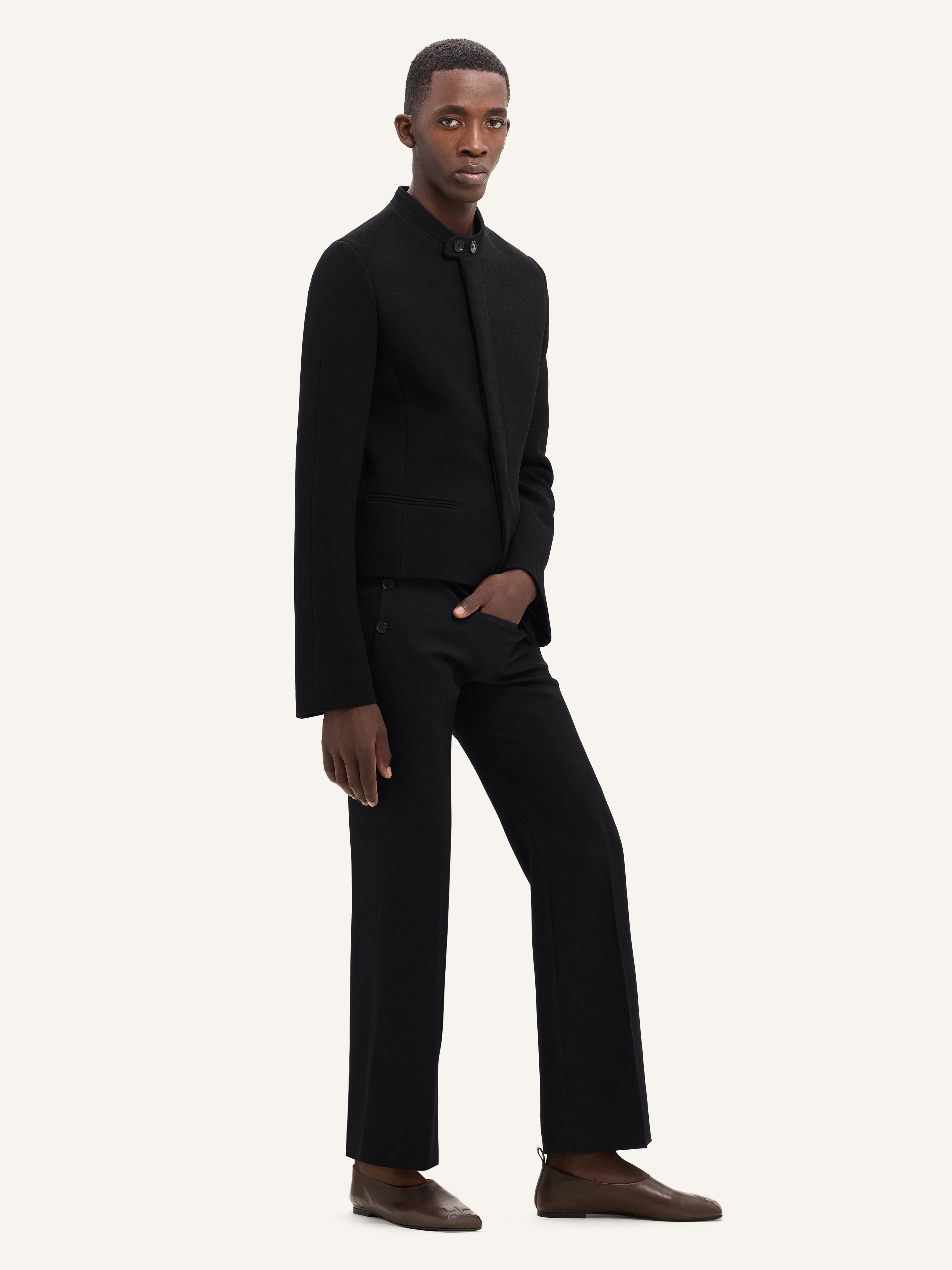 HERITAGE CREPE TAILORED JACKET - 3
