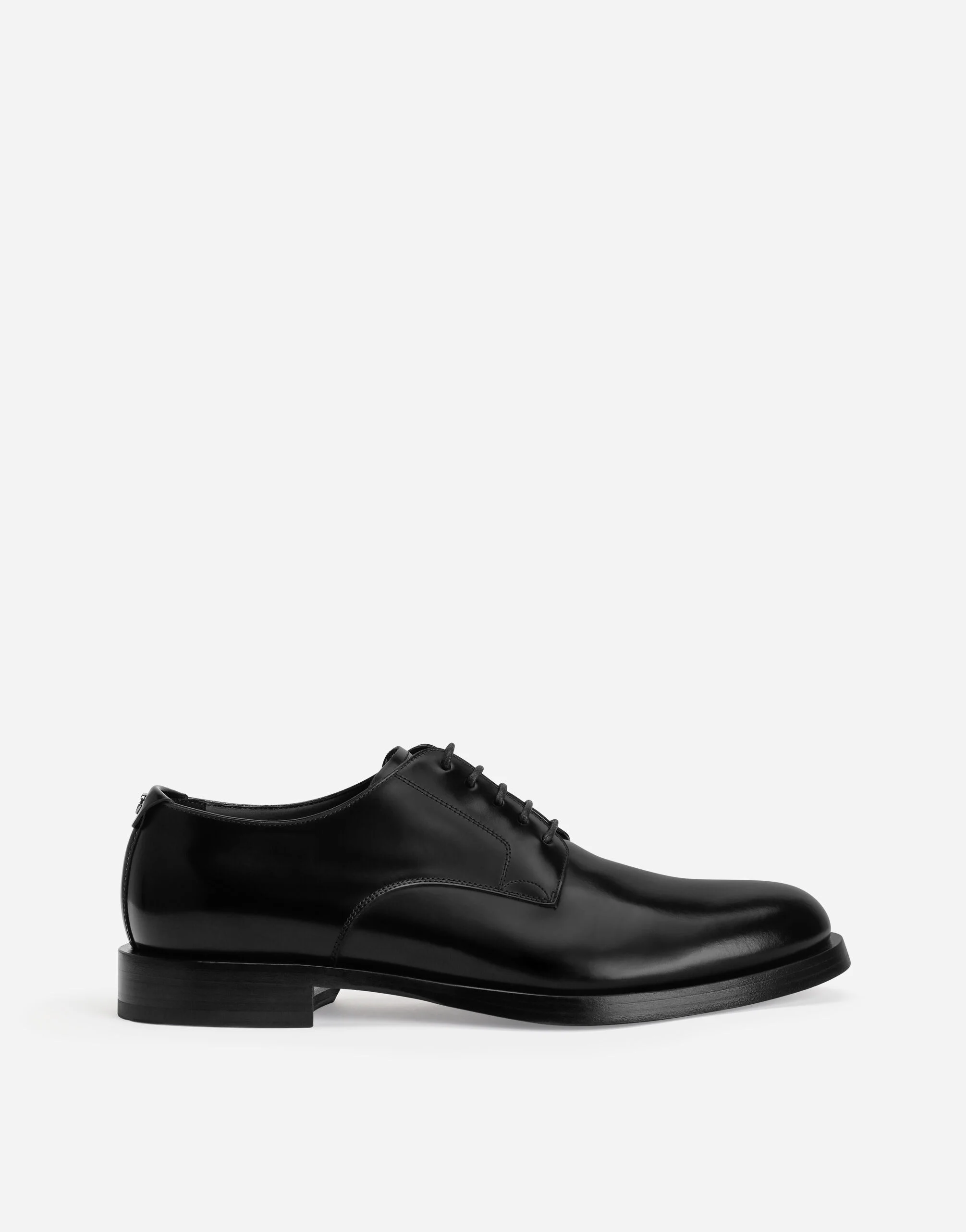 Brushed calfskin derby shoes - 1