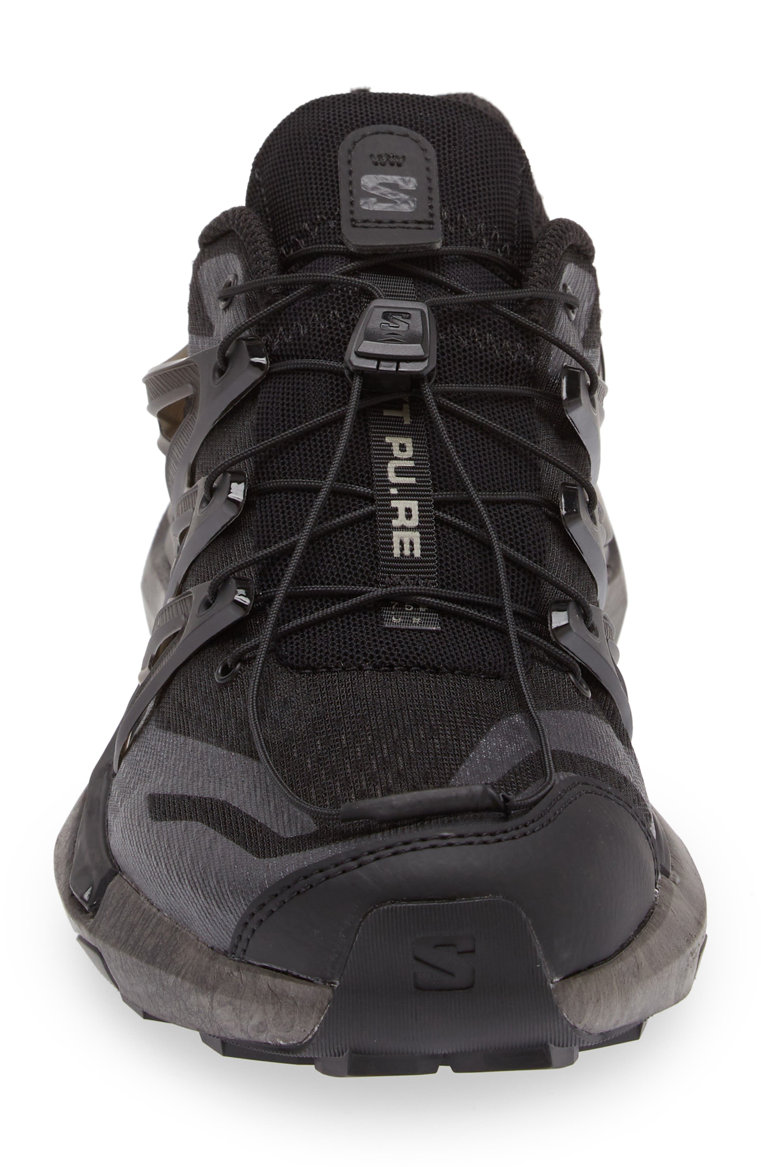 Salomon XT Pu.Re Advanced Sneaker in Black/black/phantom at Nordstrom - 4