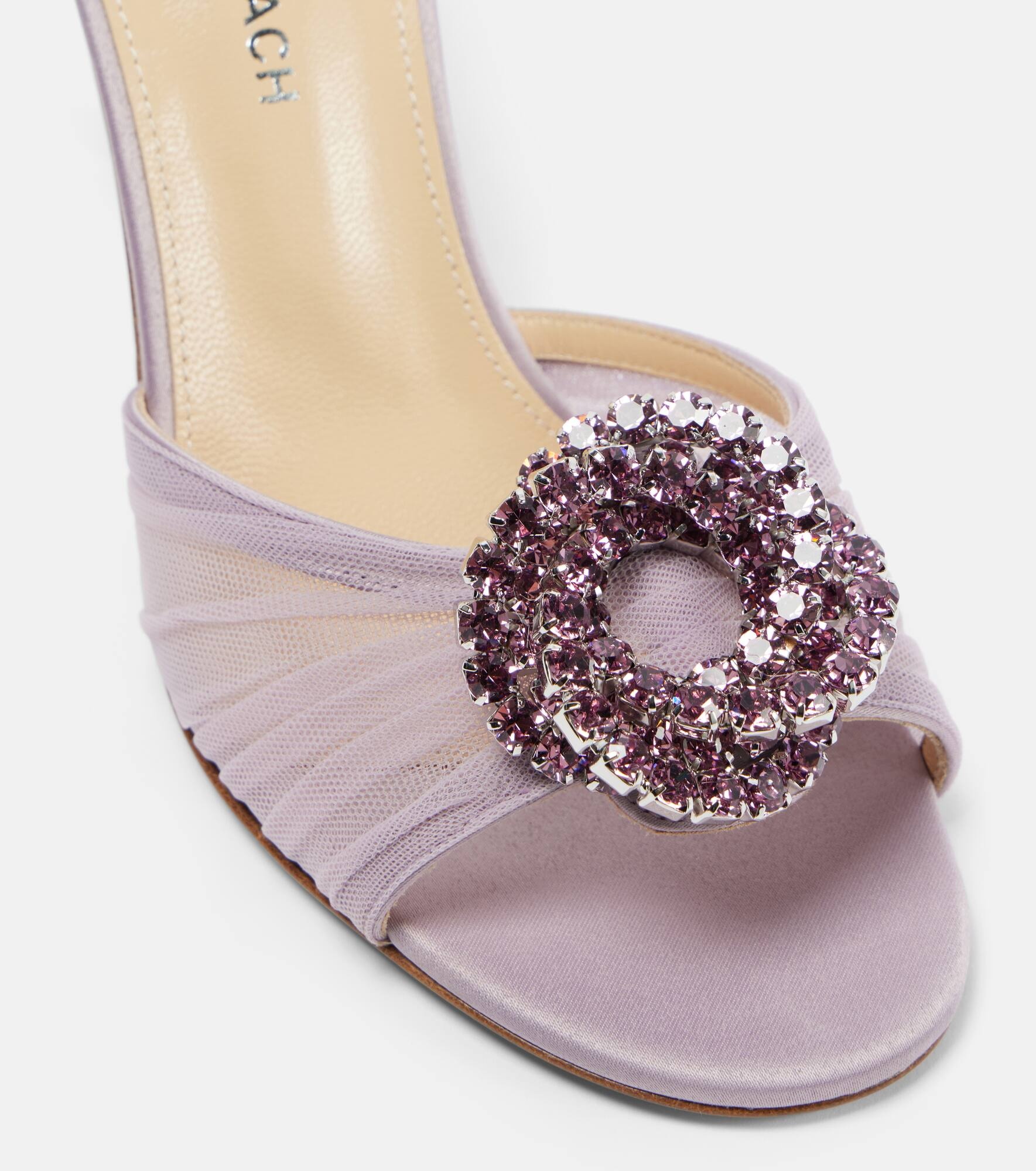 Galaxy 85 embellished mules - 5
