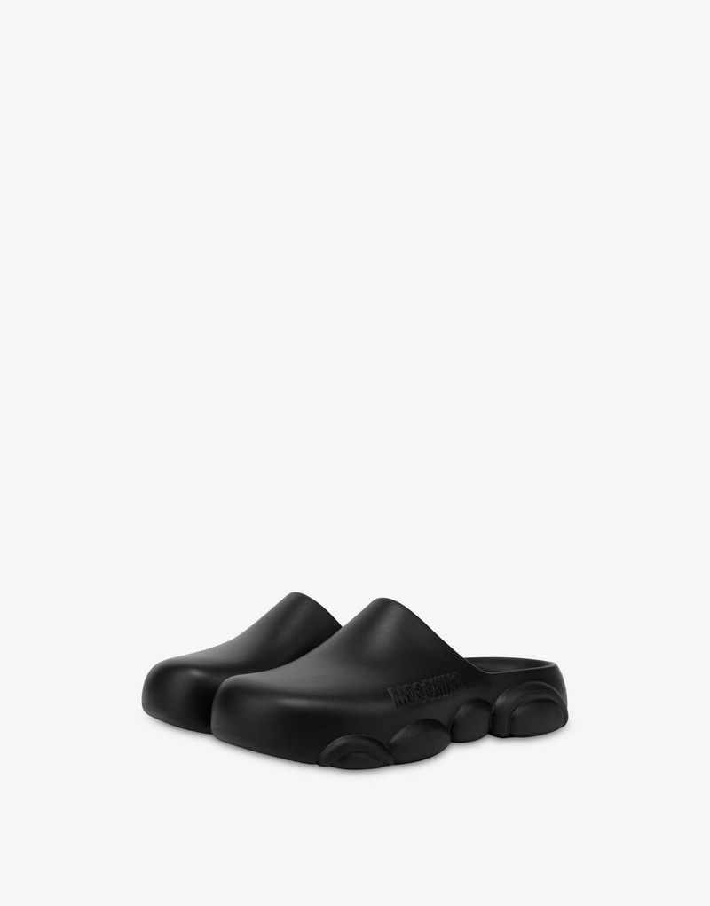 TEDDY SOLE RUBBER MULES - 1