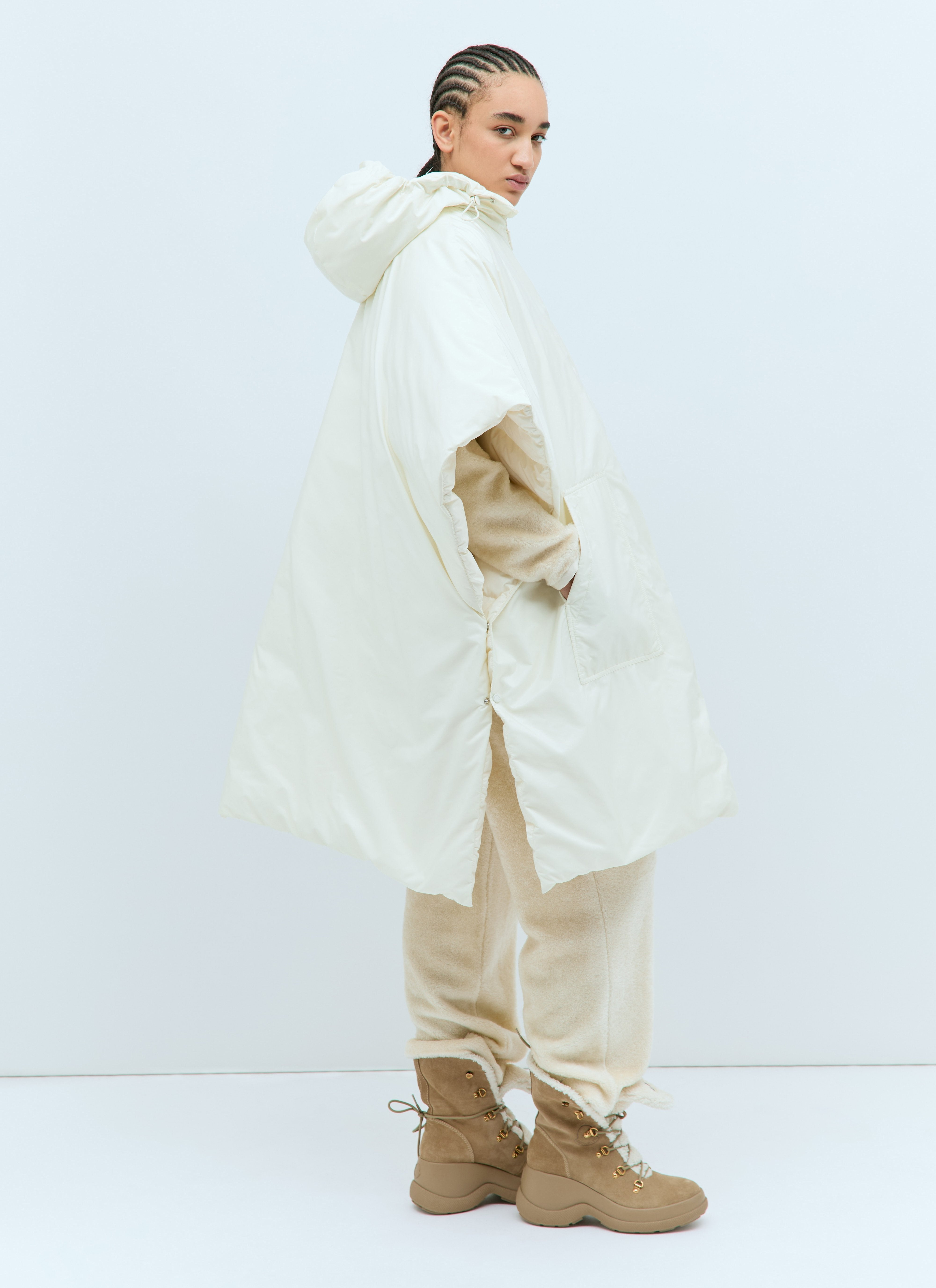 Moncler Women Hooded Padded Cape - 3