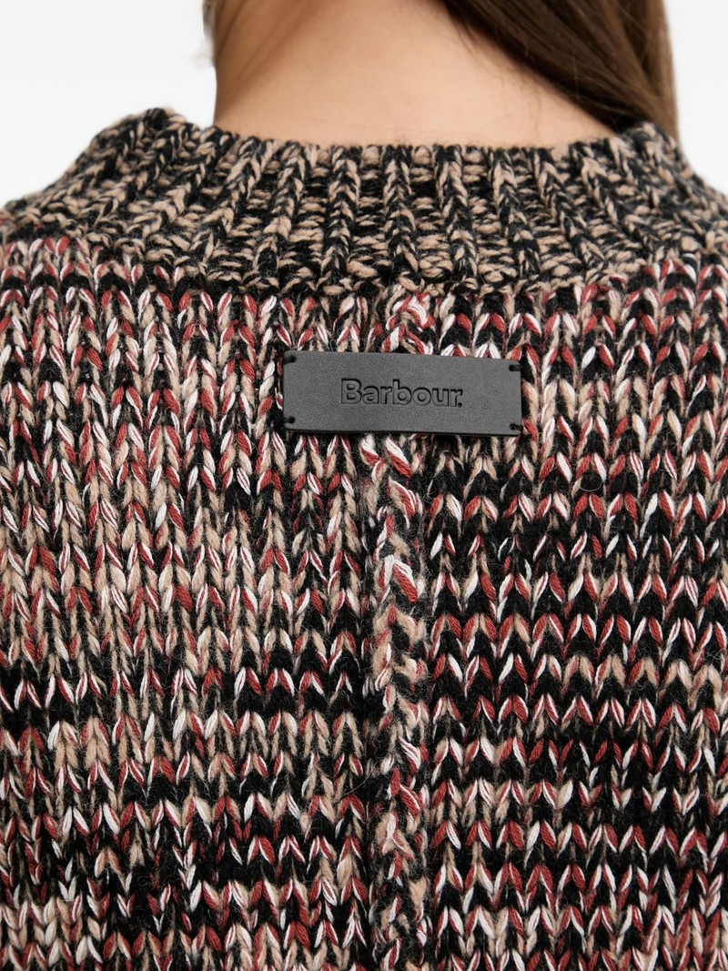 Saima crew-neck long-sleeve sweater 5