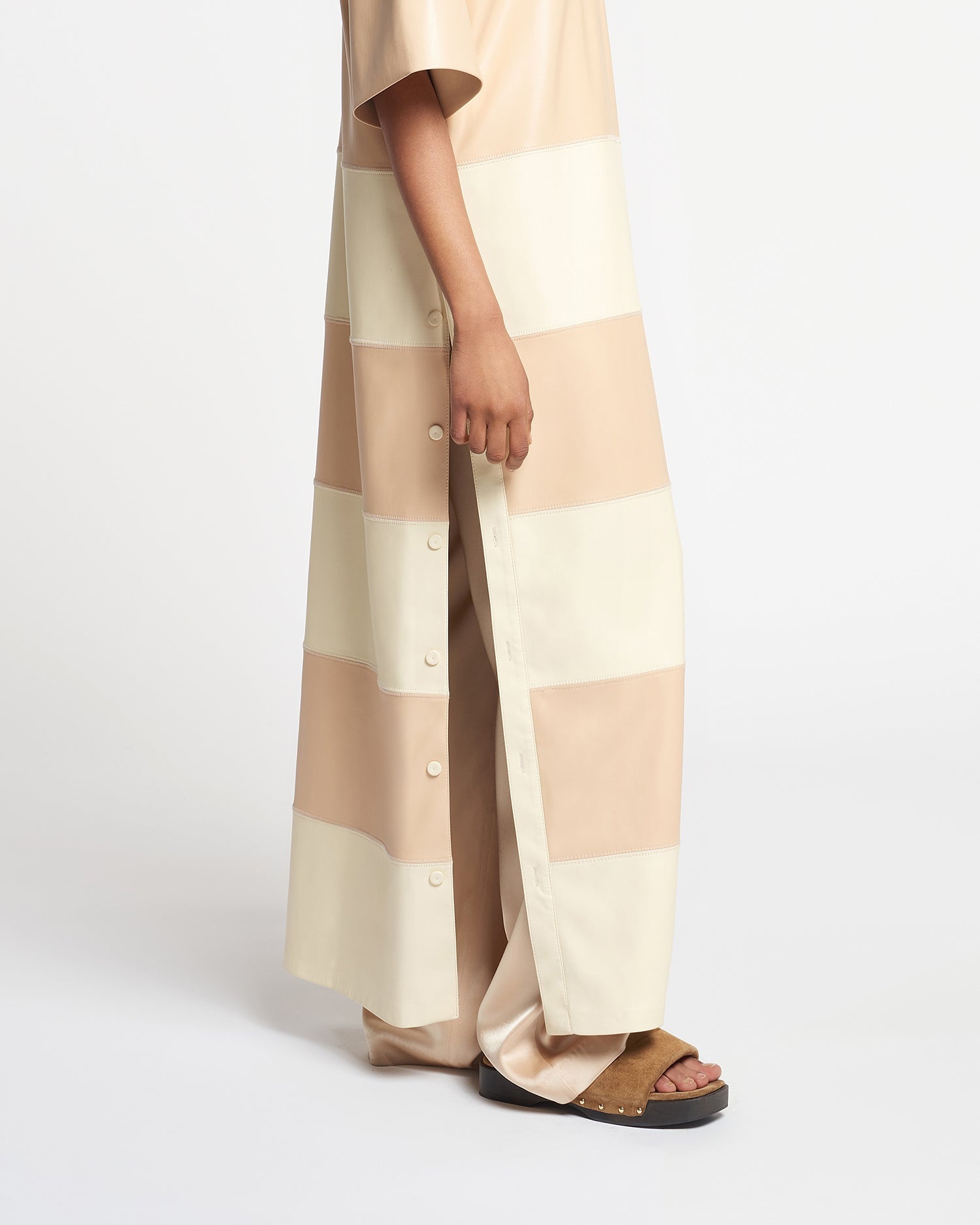 Alt-Leather Maxi Dress - 3