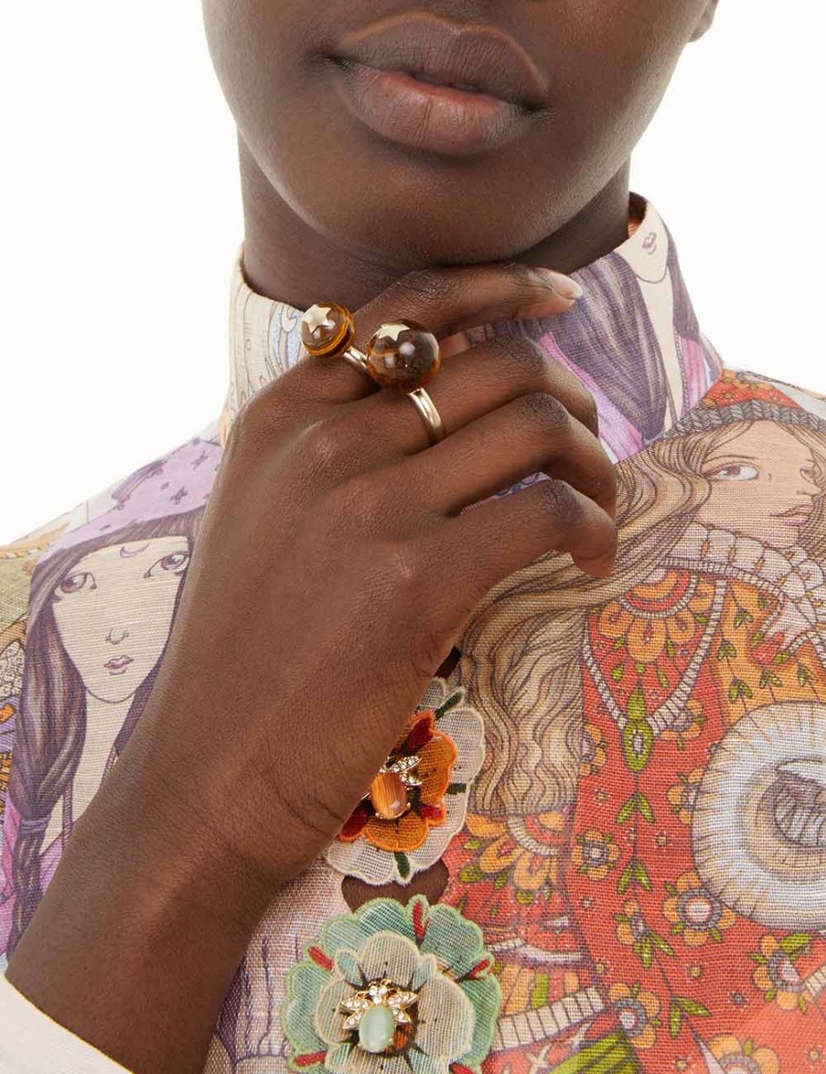 SEMI PRECIOUS RING - 4