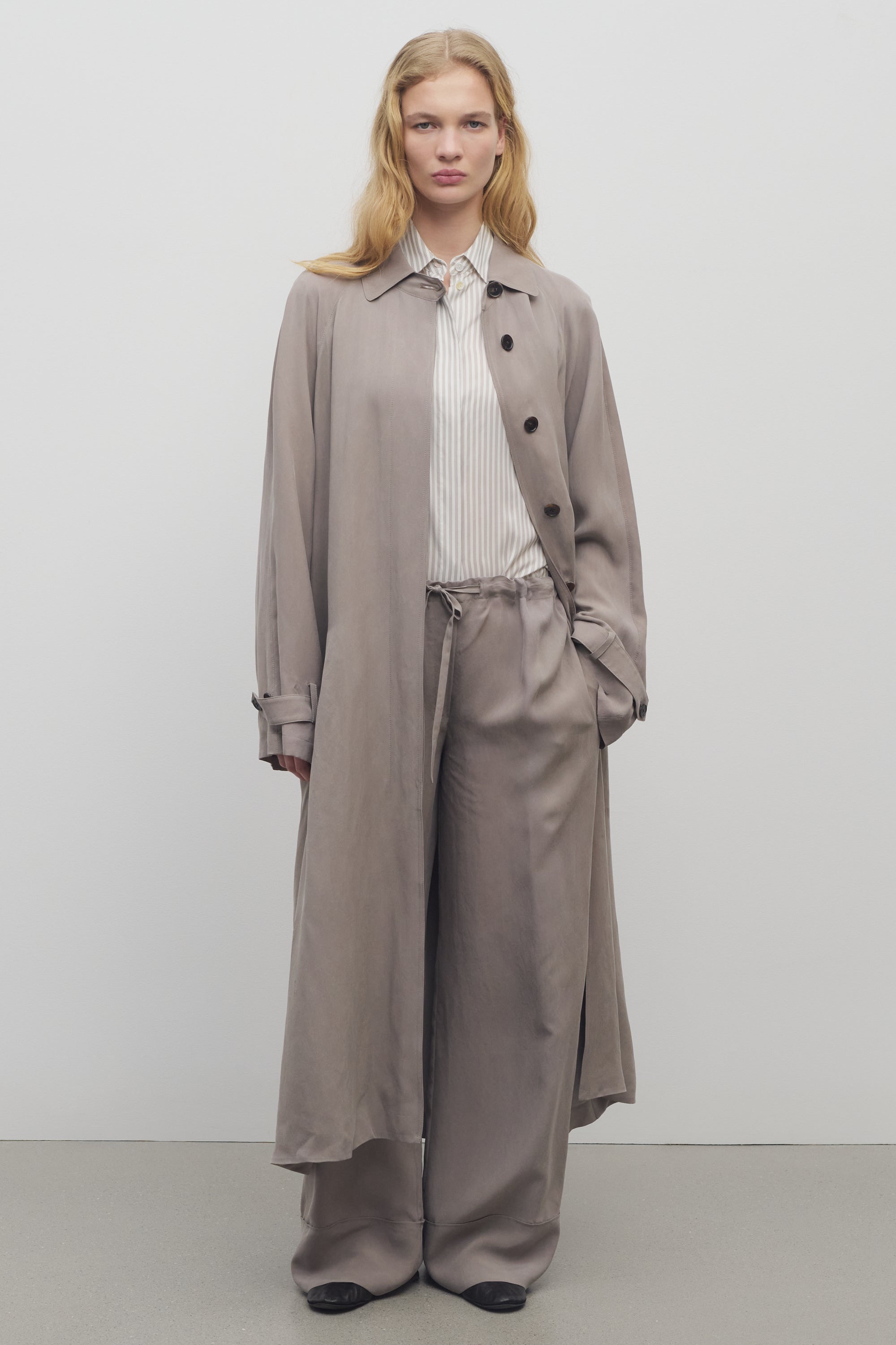 Enea Pant in Cupro - 3