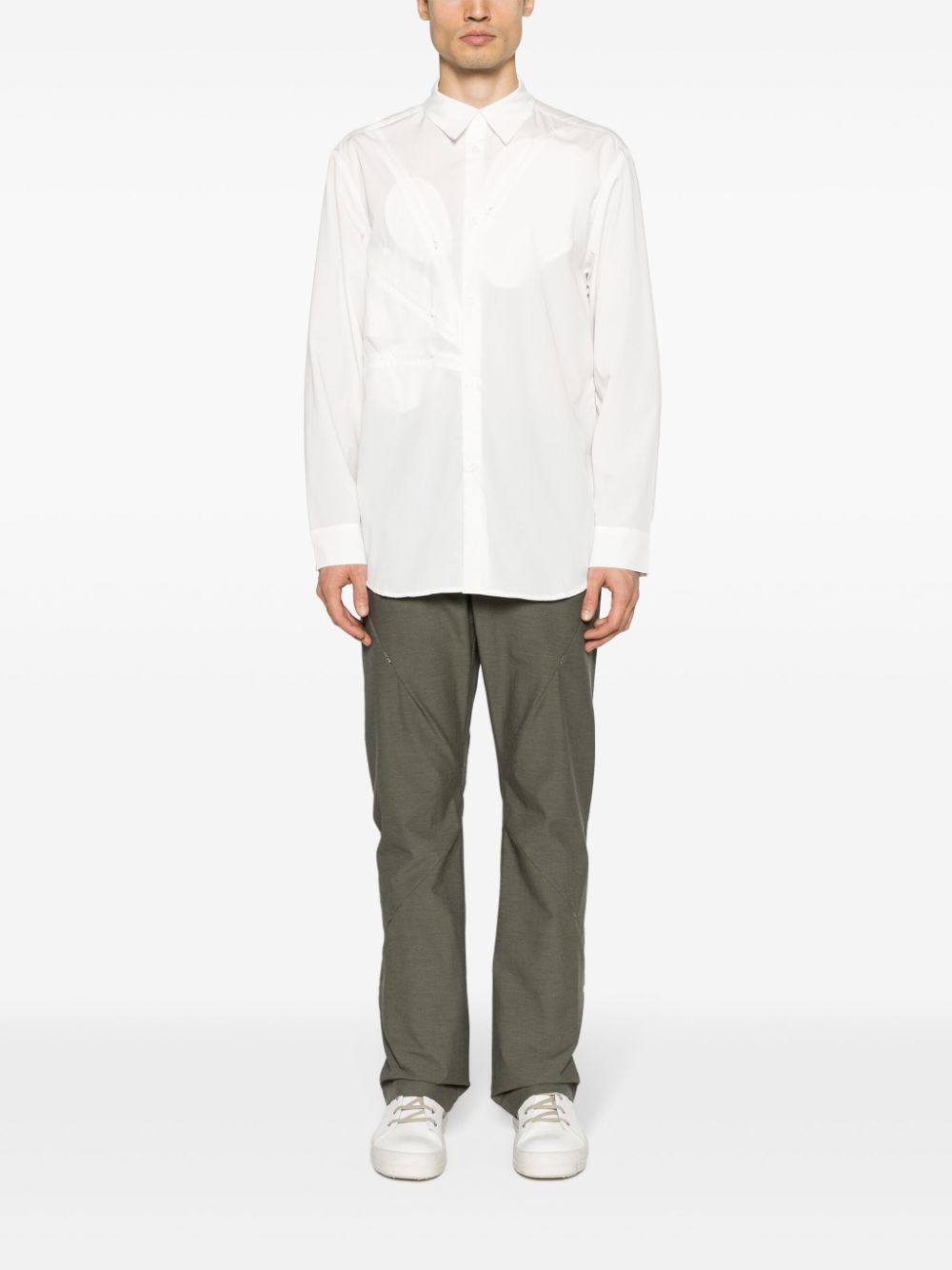 POST ARCHIVE FACTION Trousers Green - 2