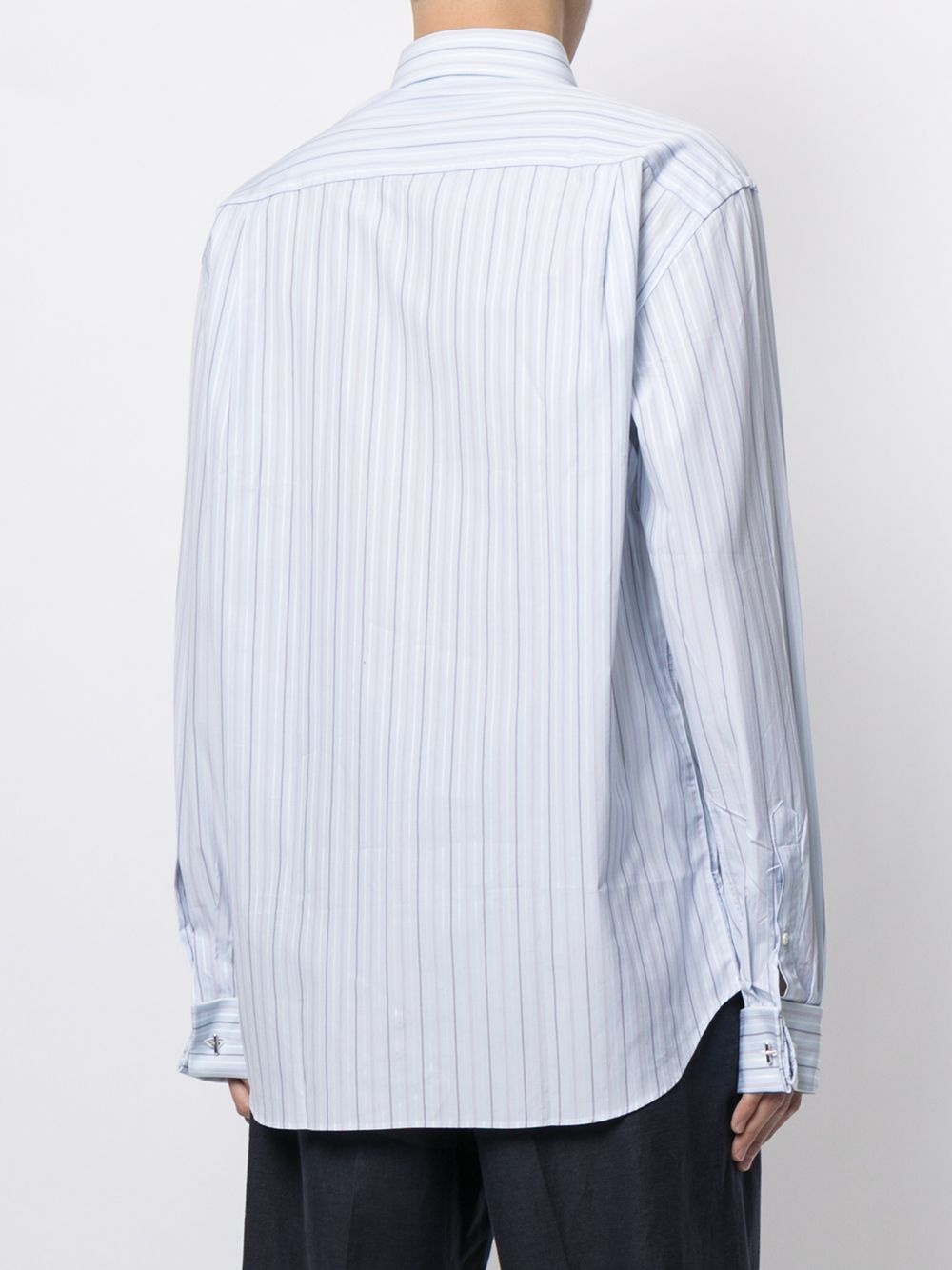 striped cotton shirt - 4