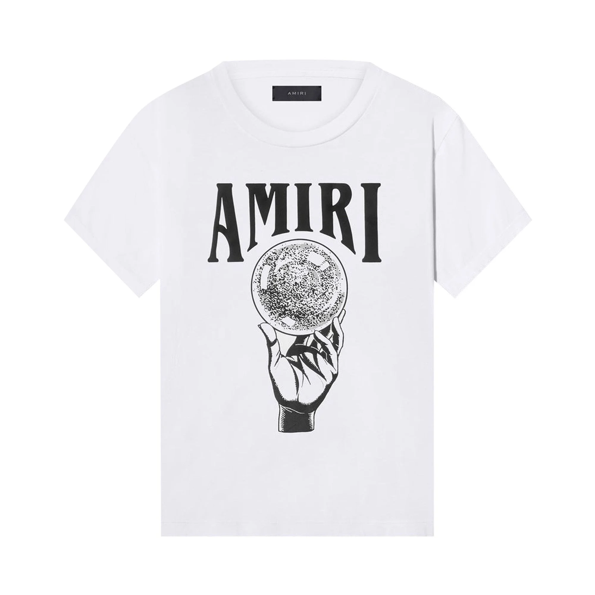 Amiri Crystal Ball Short-Sleeve Tee 'White' - 1