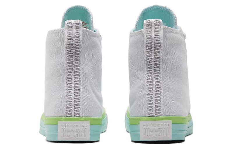 Converse (WMNS) Converse Chuck Taylor All Star 'White Green' A00543C outlook
