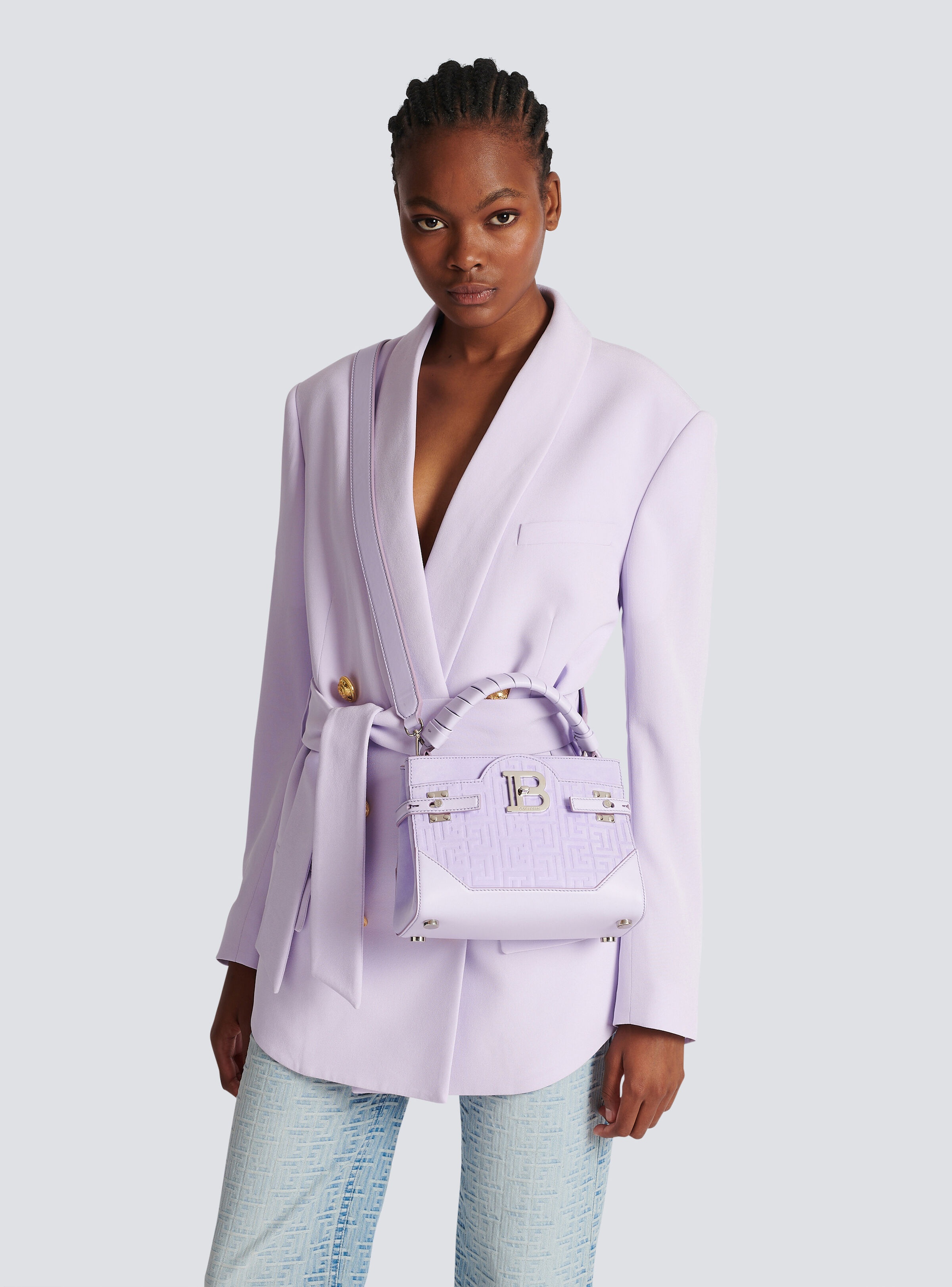 B-Buzz 22 bag in monogram-embossed leather - 9