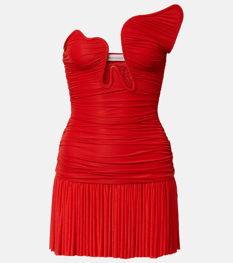 Salacia ruched minidress 1