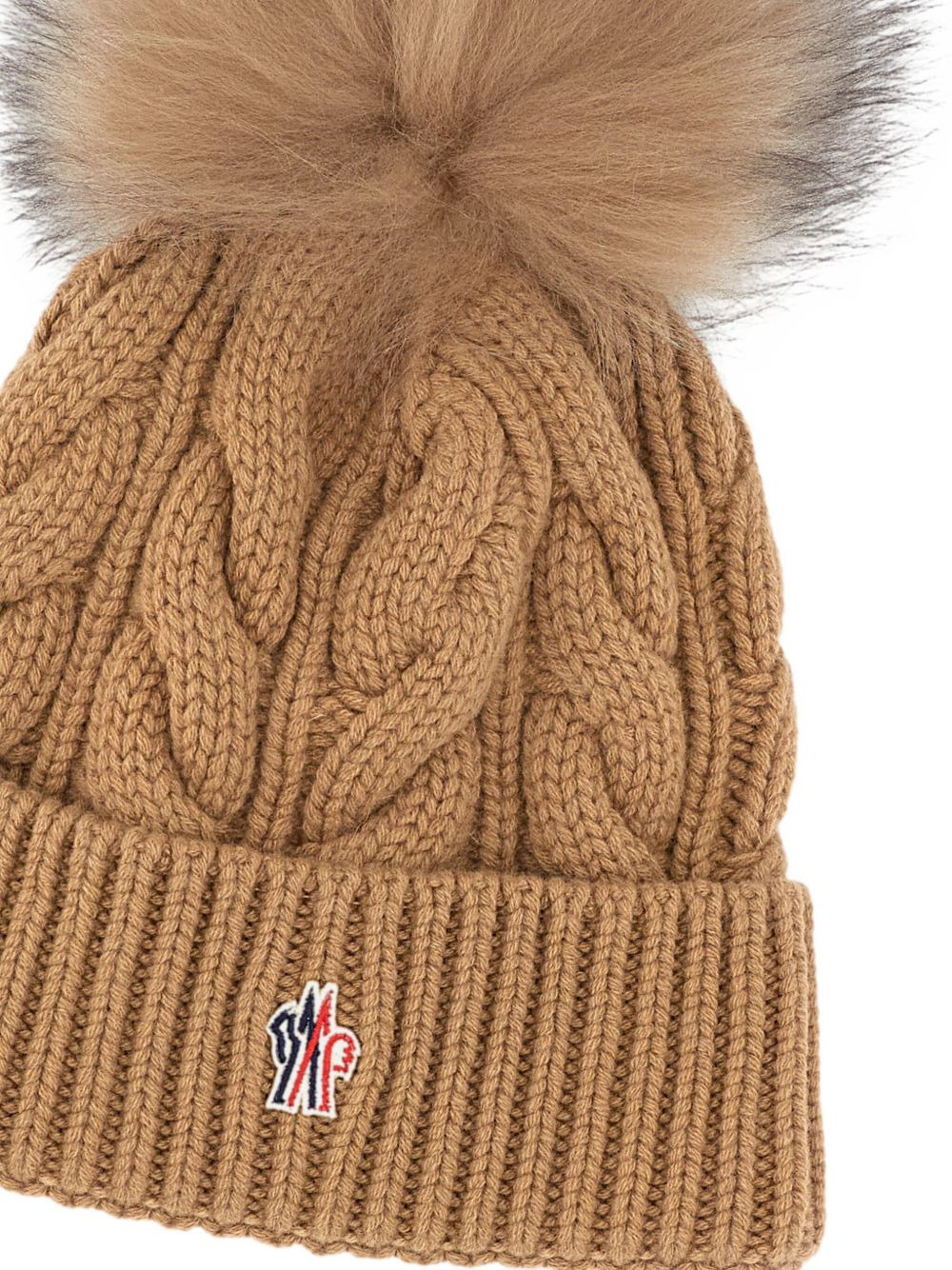 cable-knit beanie - 2