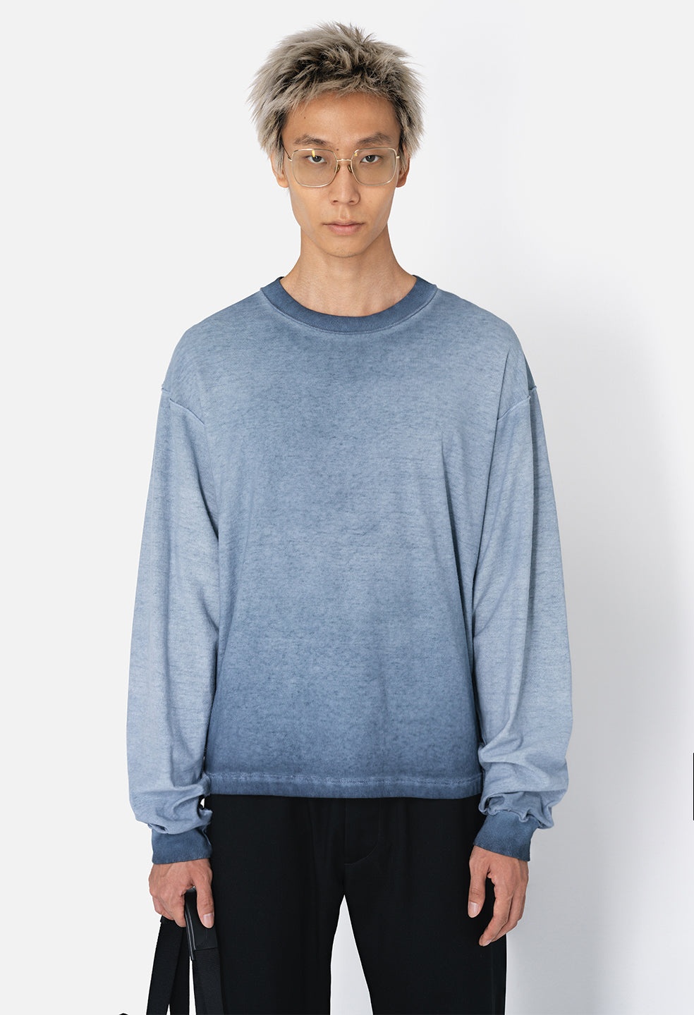 REVERSED CROPPED LS TEE - 6