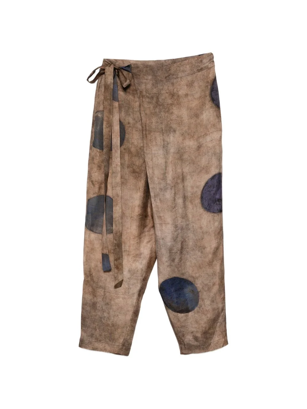 Paetyn polka-dot tie trousers - 1