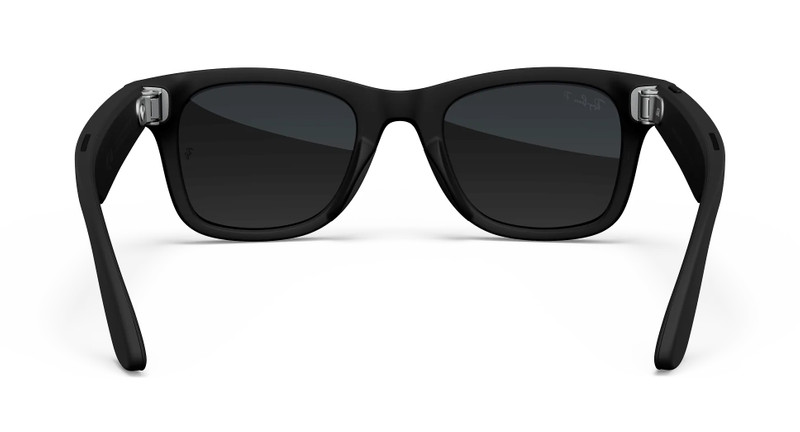 Ray-Ban Meta Wayfarer (Gen 1), Matte Black / Gradient Graphite Polarized, Standard 4