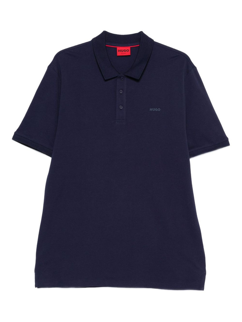 Donos logo-detail polo shirt 1