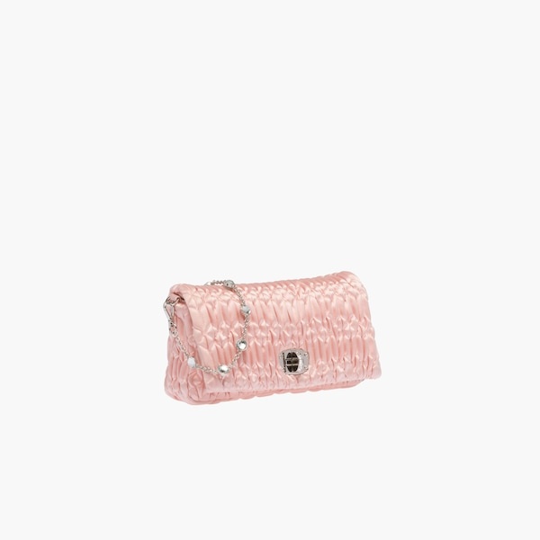 Miu Crystal satin bag - 6