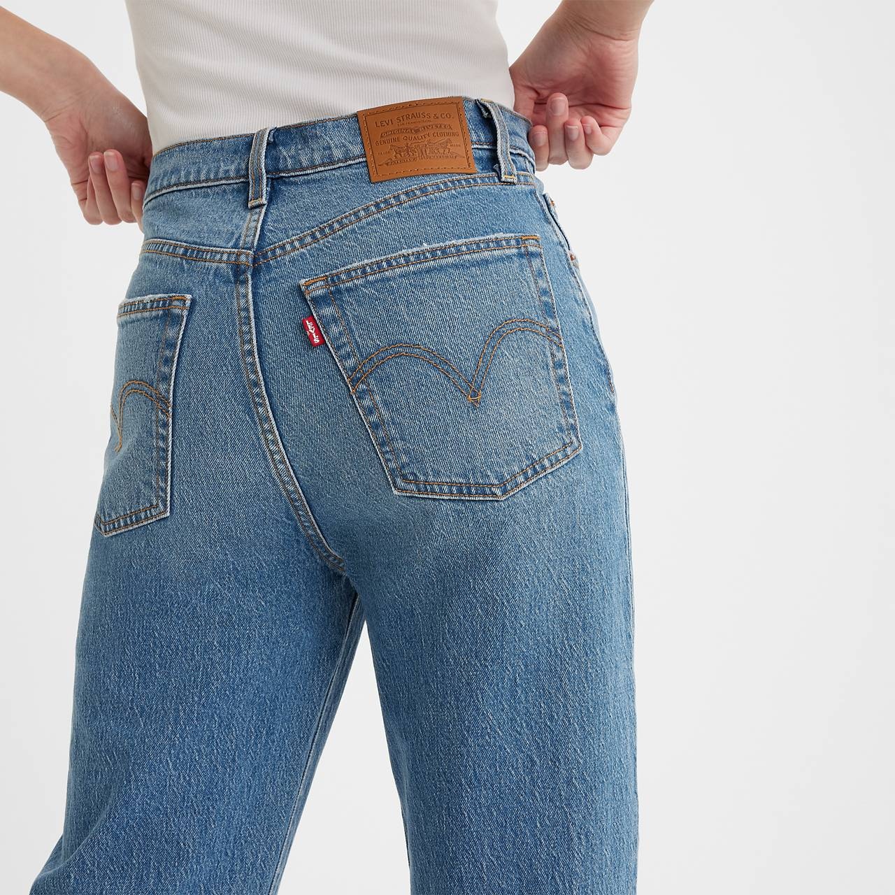 RIBCAGE FULL LENGTH WOMEN'S JEANS - 4
