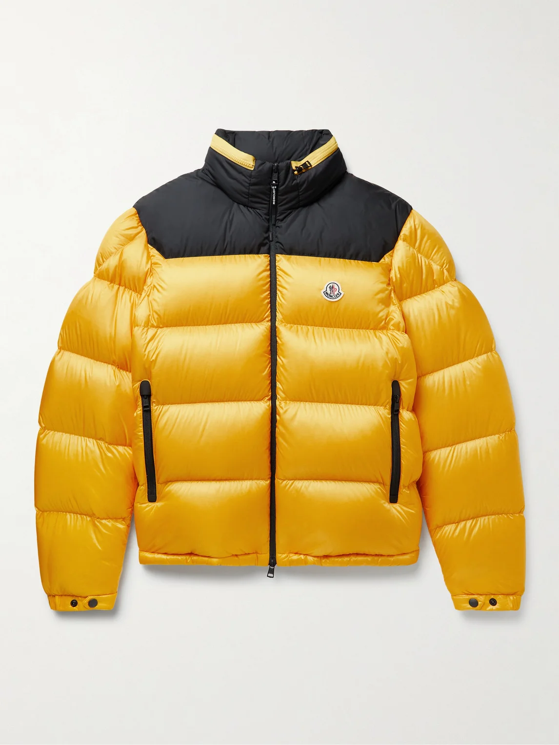Peuplier Logo-Appliquéd Quilted Shell and Ripstop Down Hooded Jacket - 1