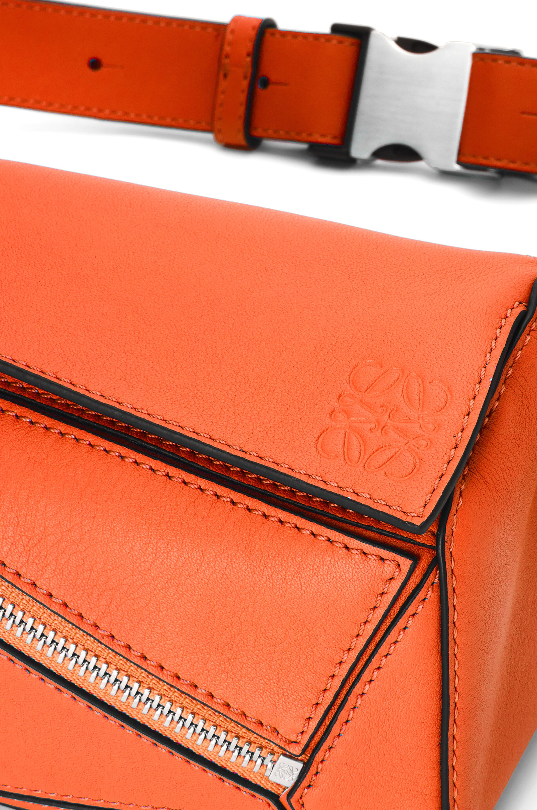 Mini Puzzle bumbag in classic calfskin - 7
