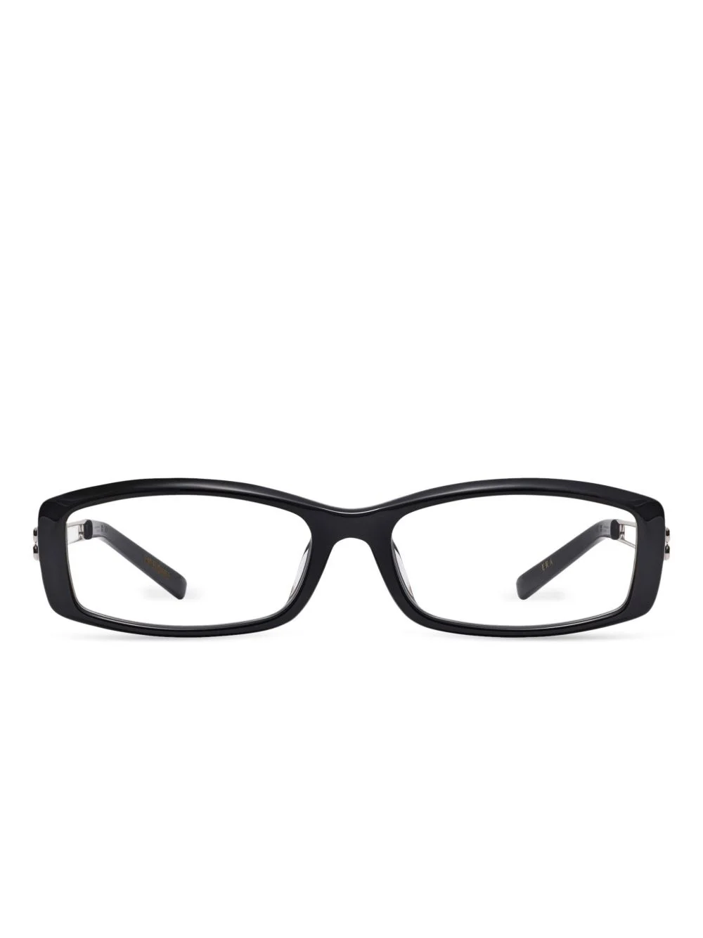 geometric-frame glasses - 1