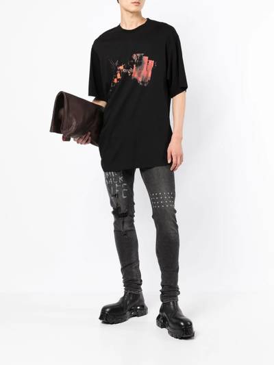 Julius logo-print cotton T-shirt outlook