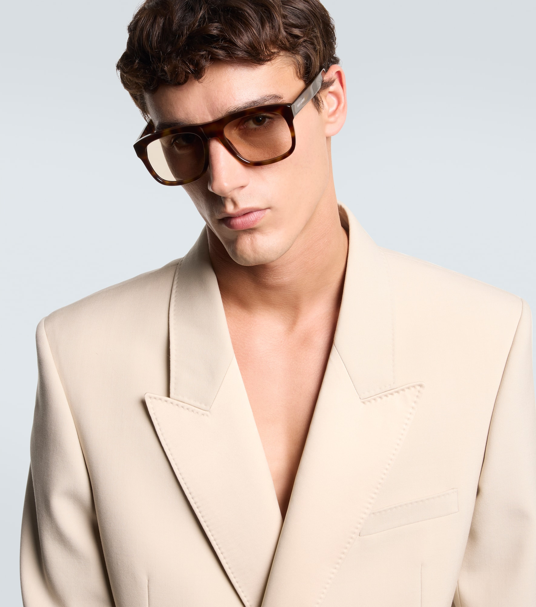 SL 558 square glasses - 3