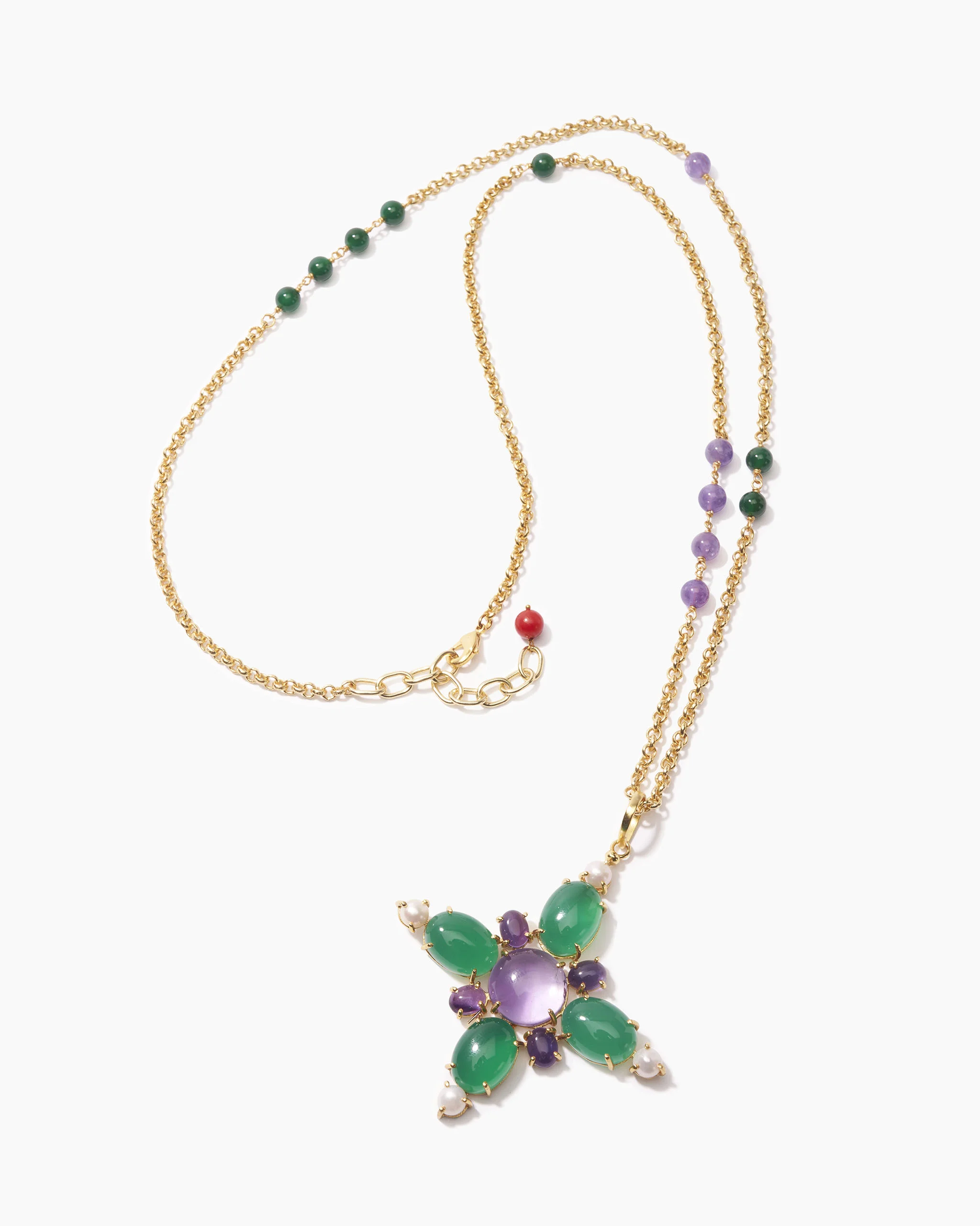 Carolina Herrera x Olympia Babylonia Cross Chain - 1