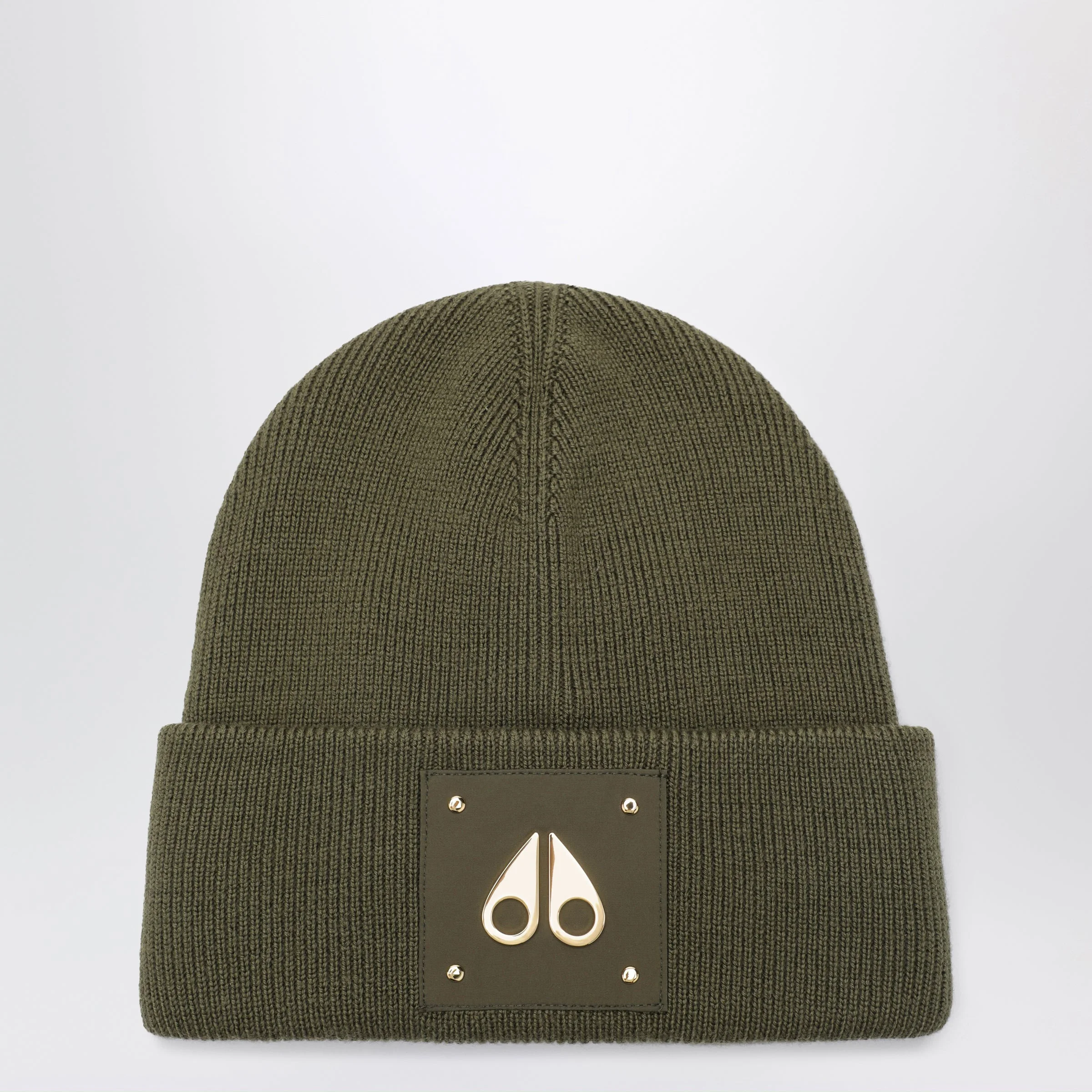 Gold Series Icon Green Wool Beanie - 1