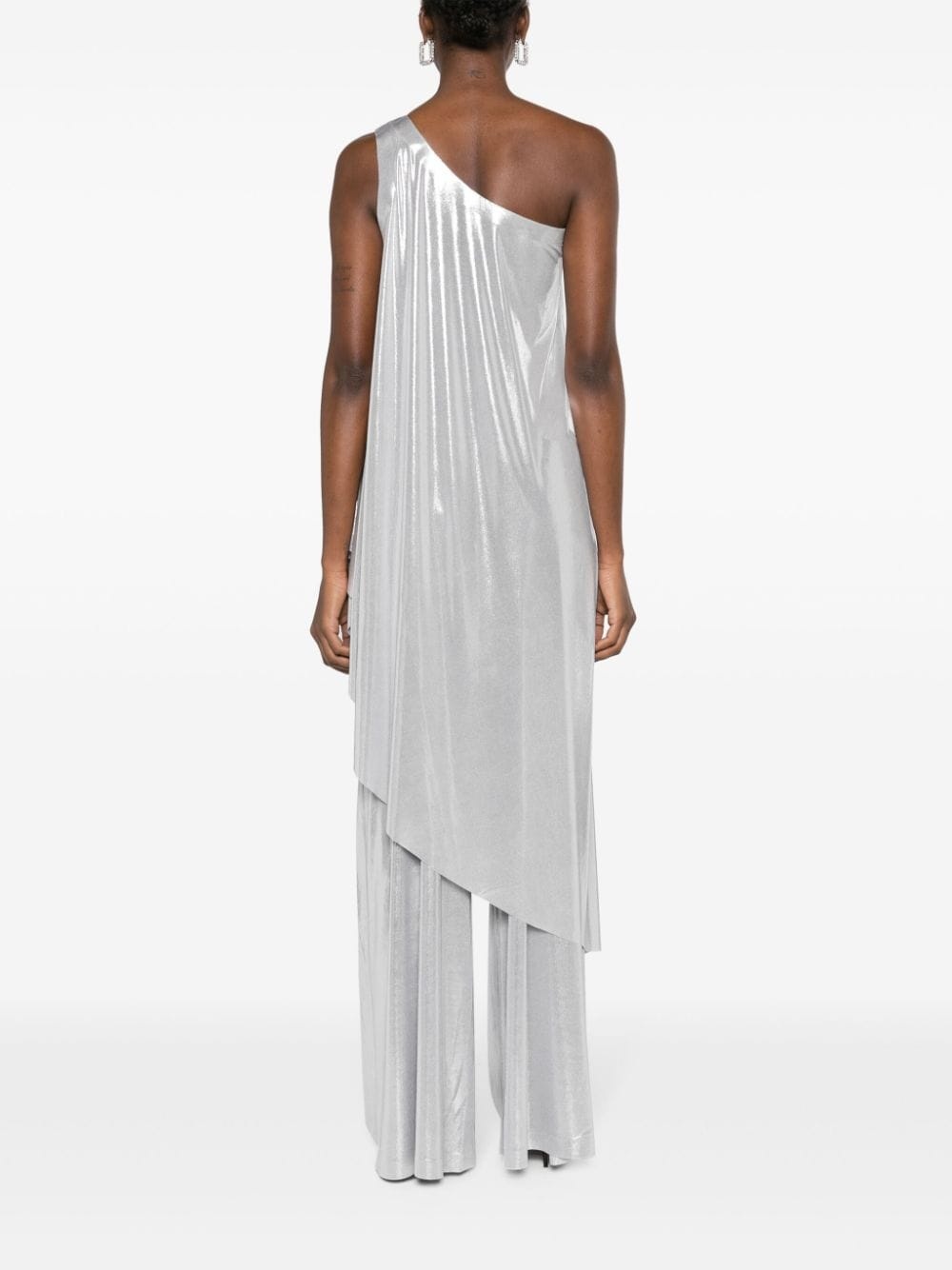 one-shoulder asymmetric tunic - 4