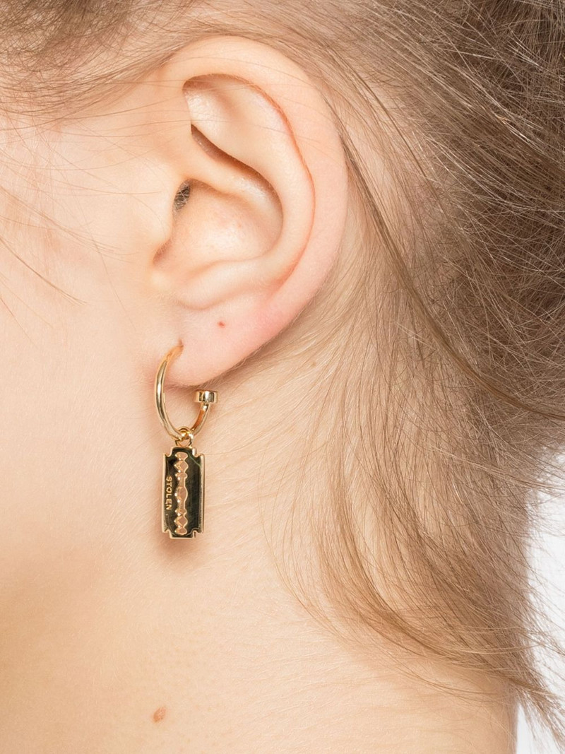 STOLEN GIRLFRIENDS CLUB Stolen Razor Sleepers earrings outlook