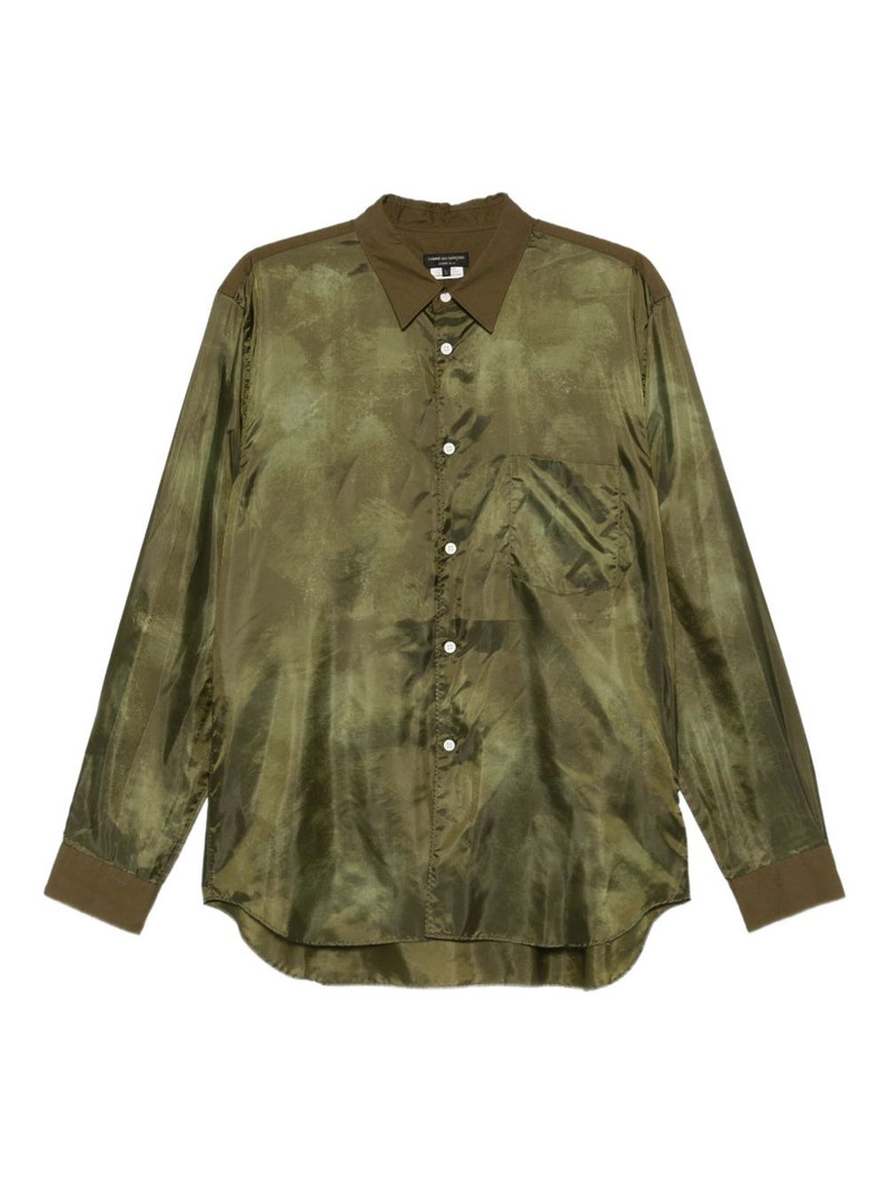 satin-finish long-sleeve shirt 1