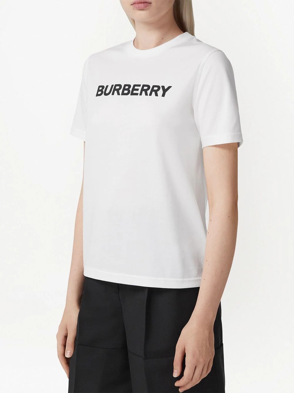 logo-print organic-cotton T-shirt - 3