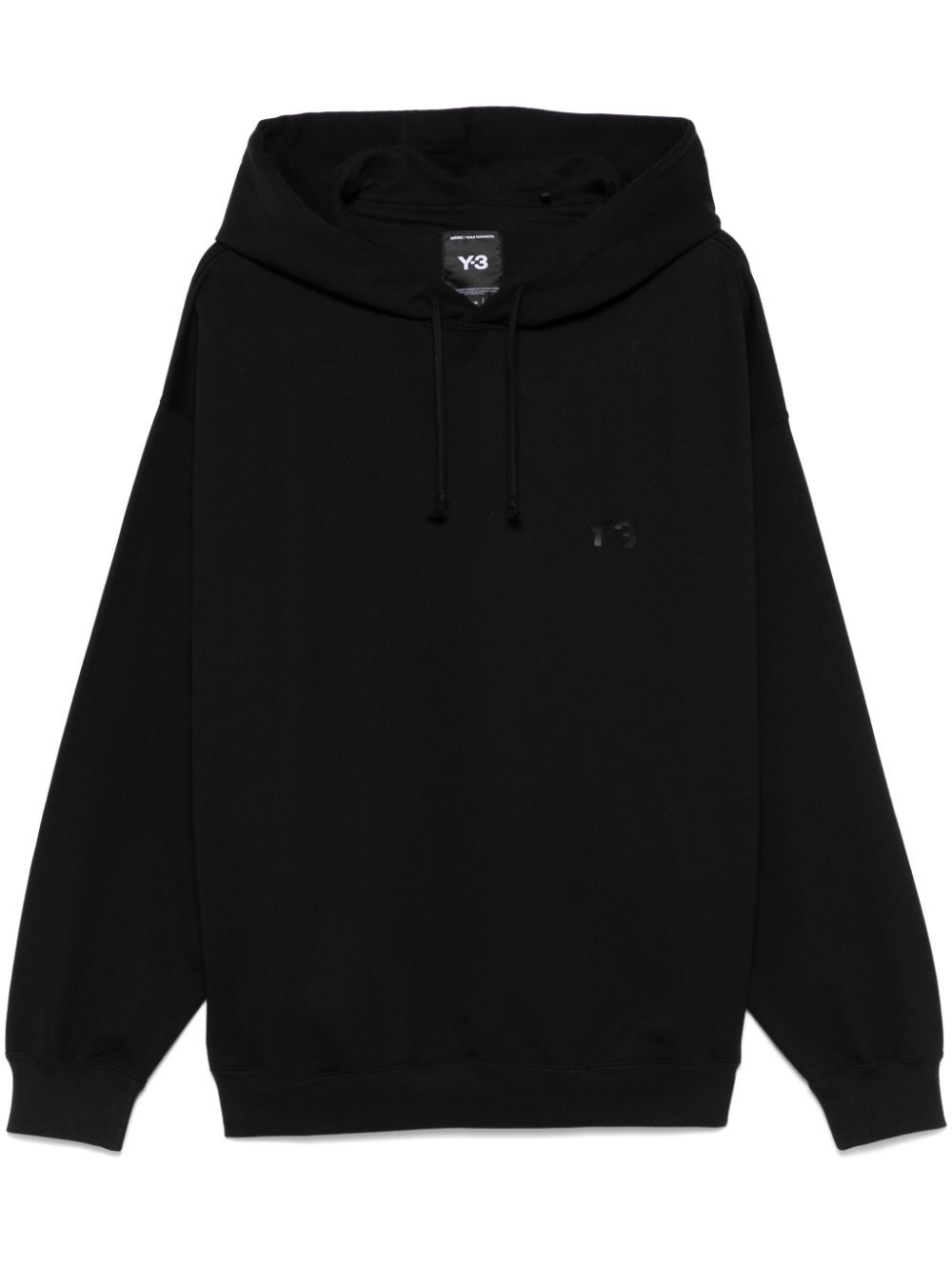 french-terry hoodie - 1