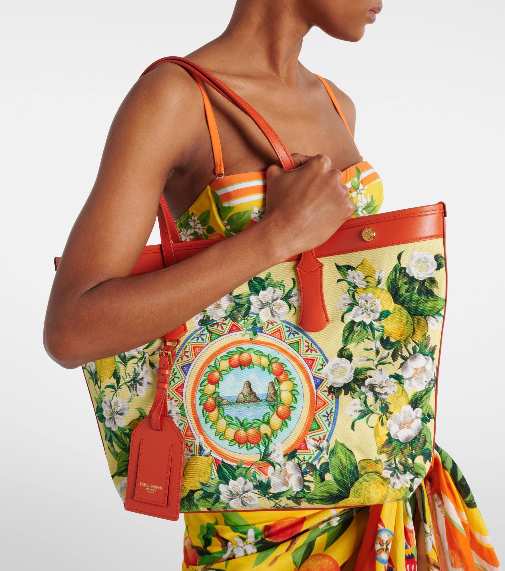Floral Large basket bag - 2