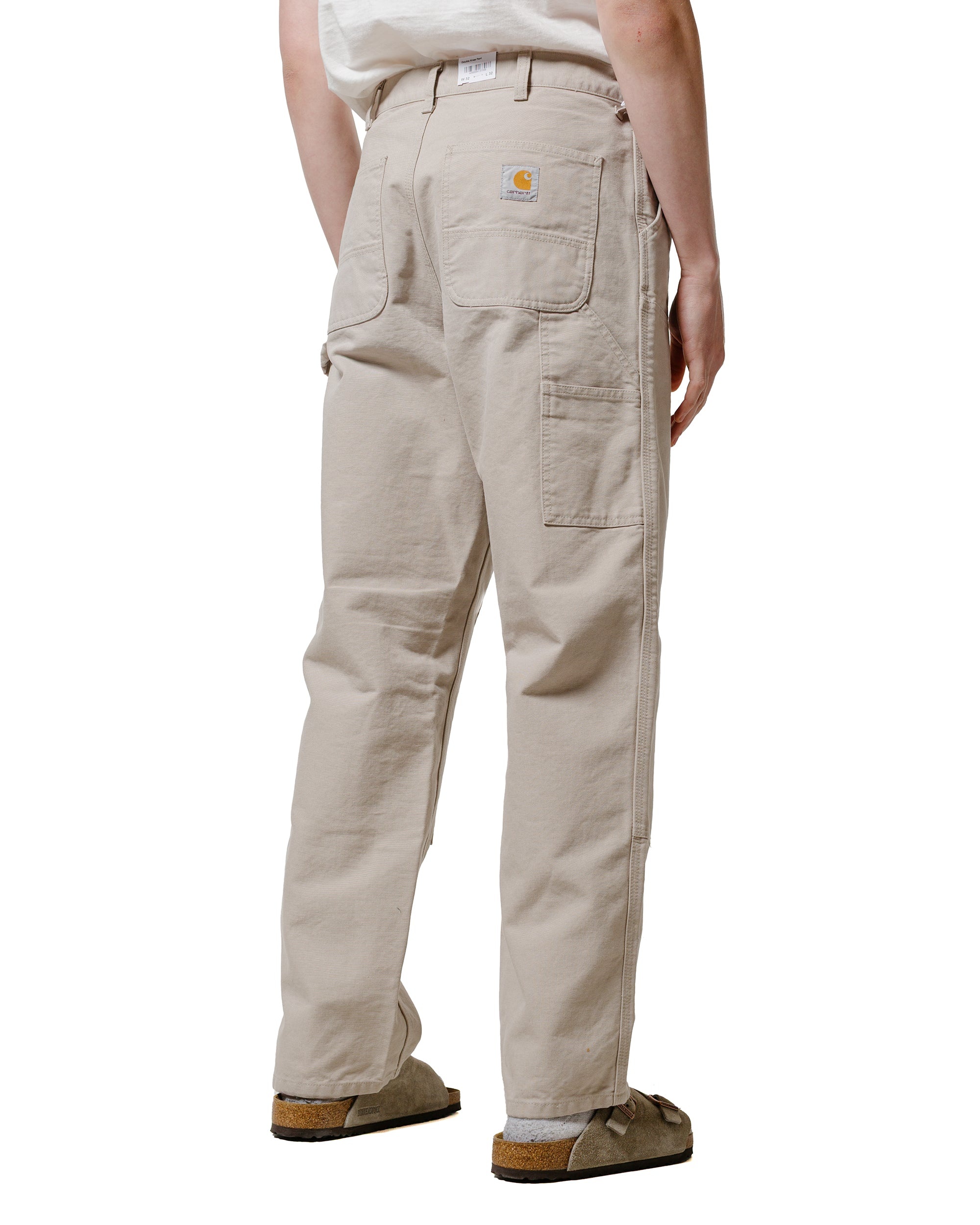 Carhartt W.I.P. Double Knee Pant Canvas Dusky Beige Stone Canvas - 3