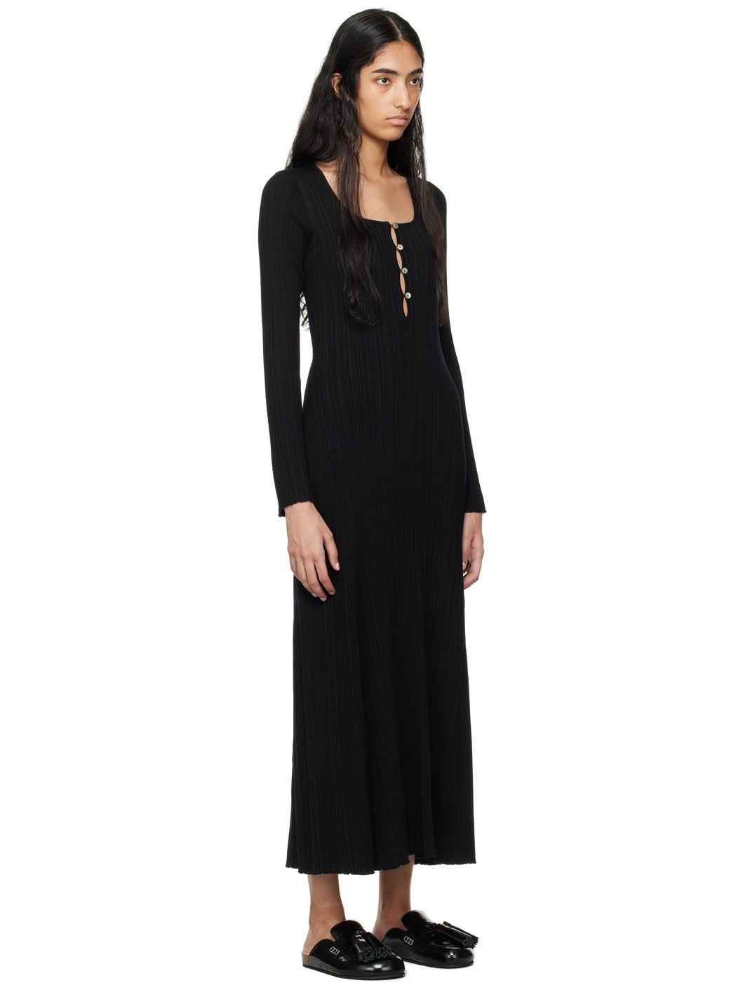 Black Tanya Maxi Dress - 2