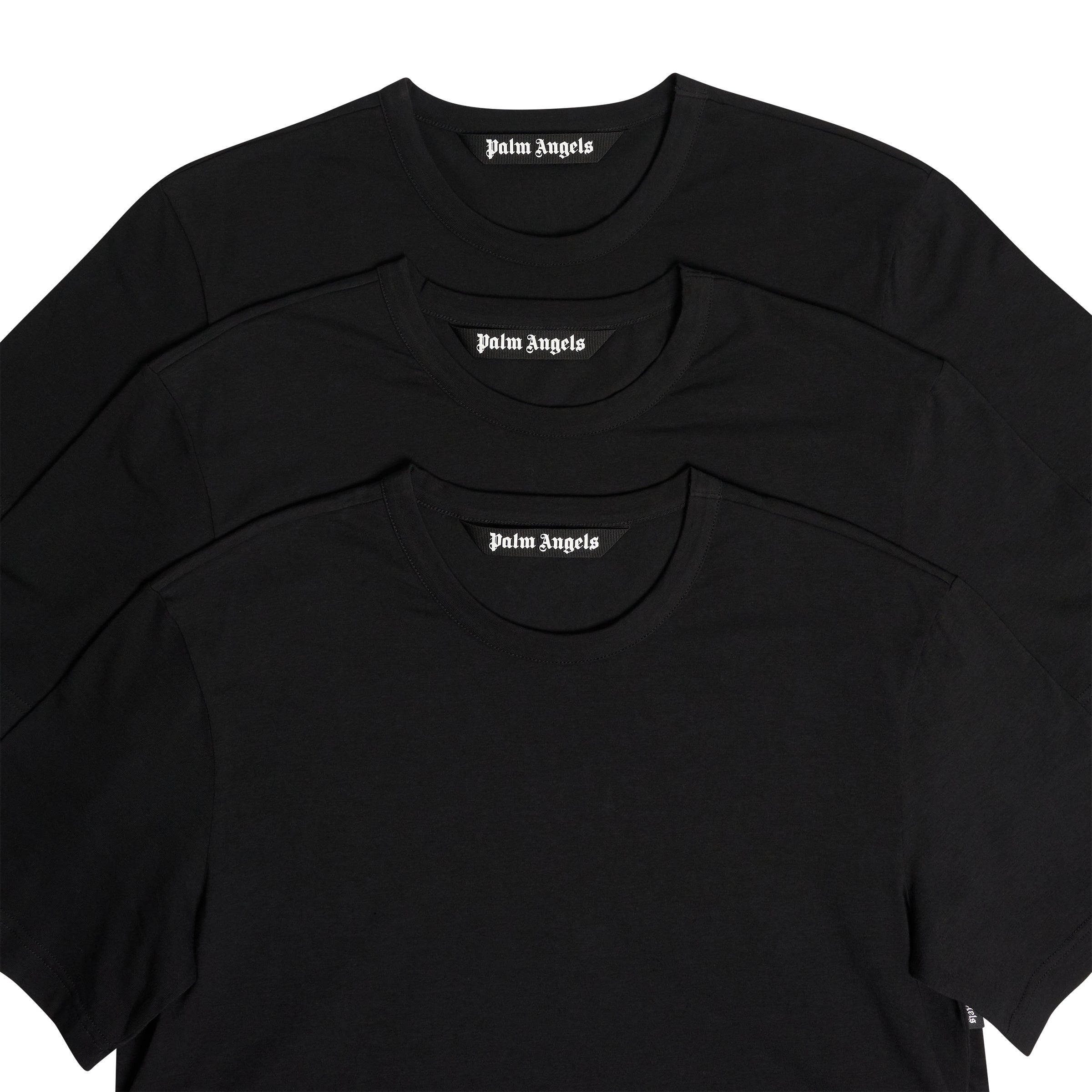 Men Essential Tripack T-Shirt in Black - 1