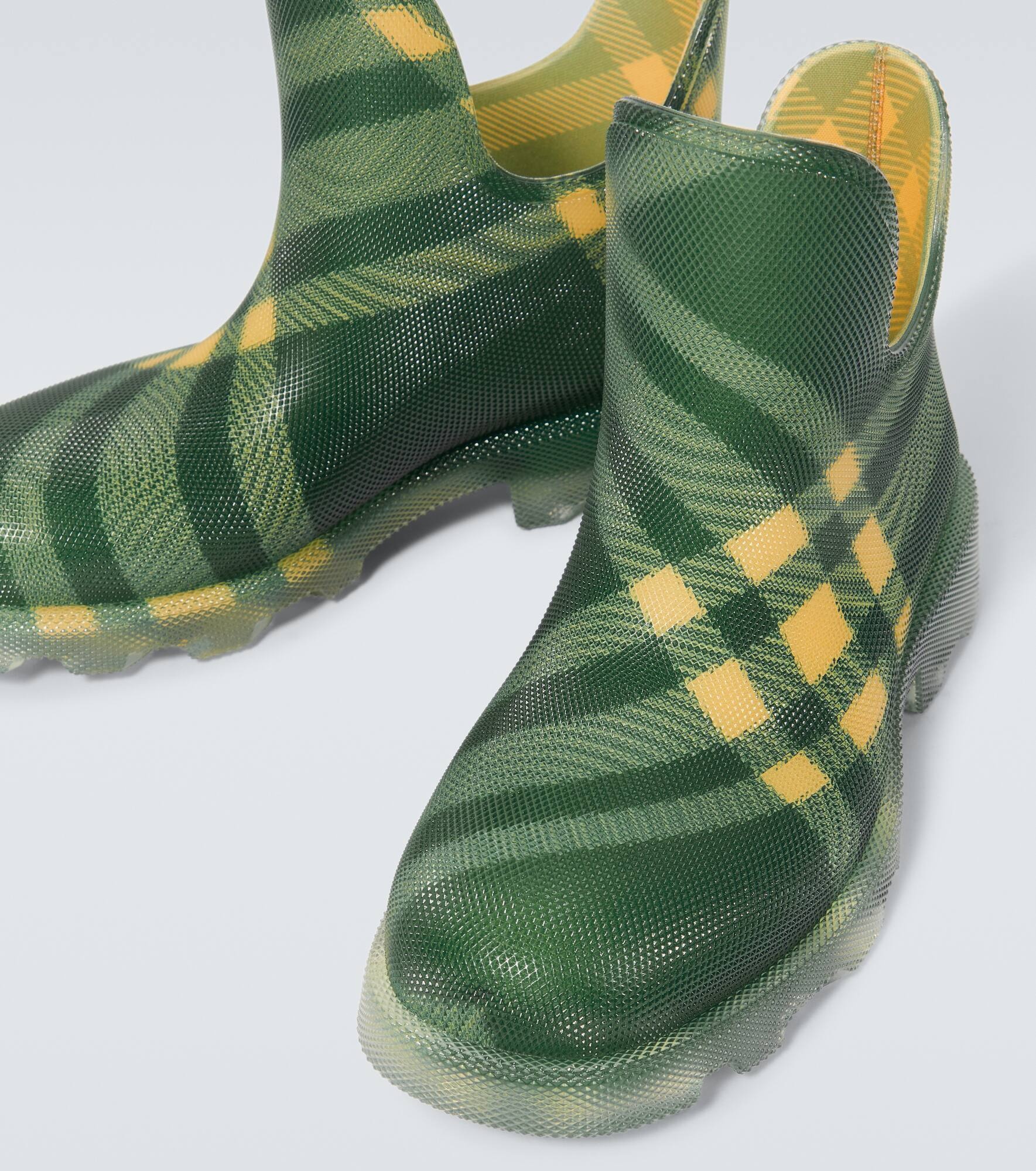 Marsh Burberry Check ankle boots - 3