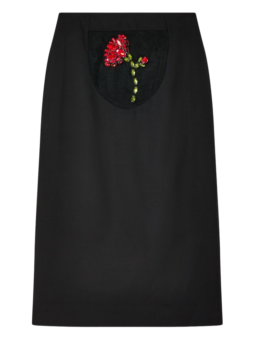 Peekaboo Flower pencil skirt - 1