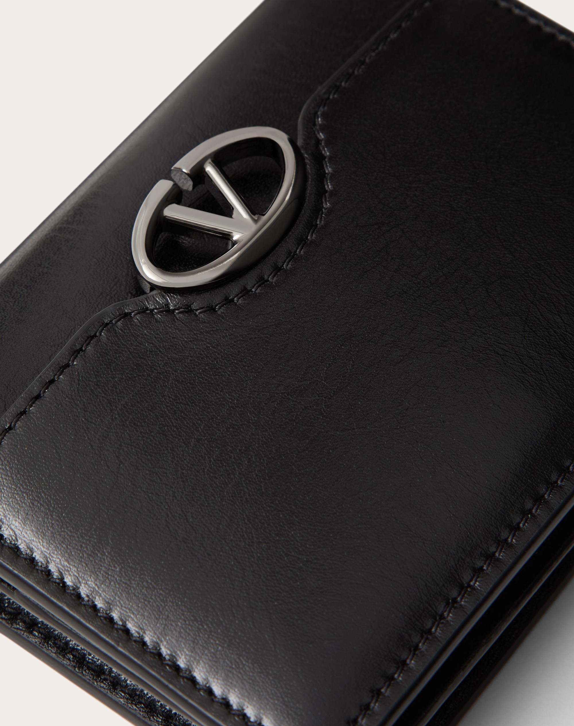 VLOGO THE BOLD EDITION SHINY CALFSKIN WALLET - 2