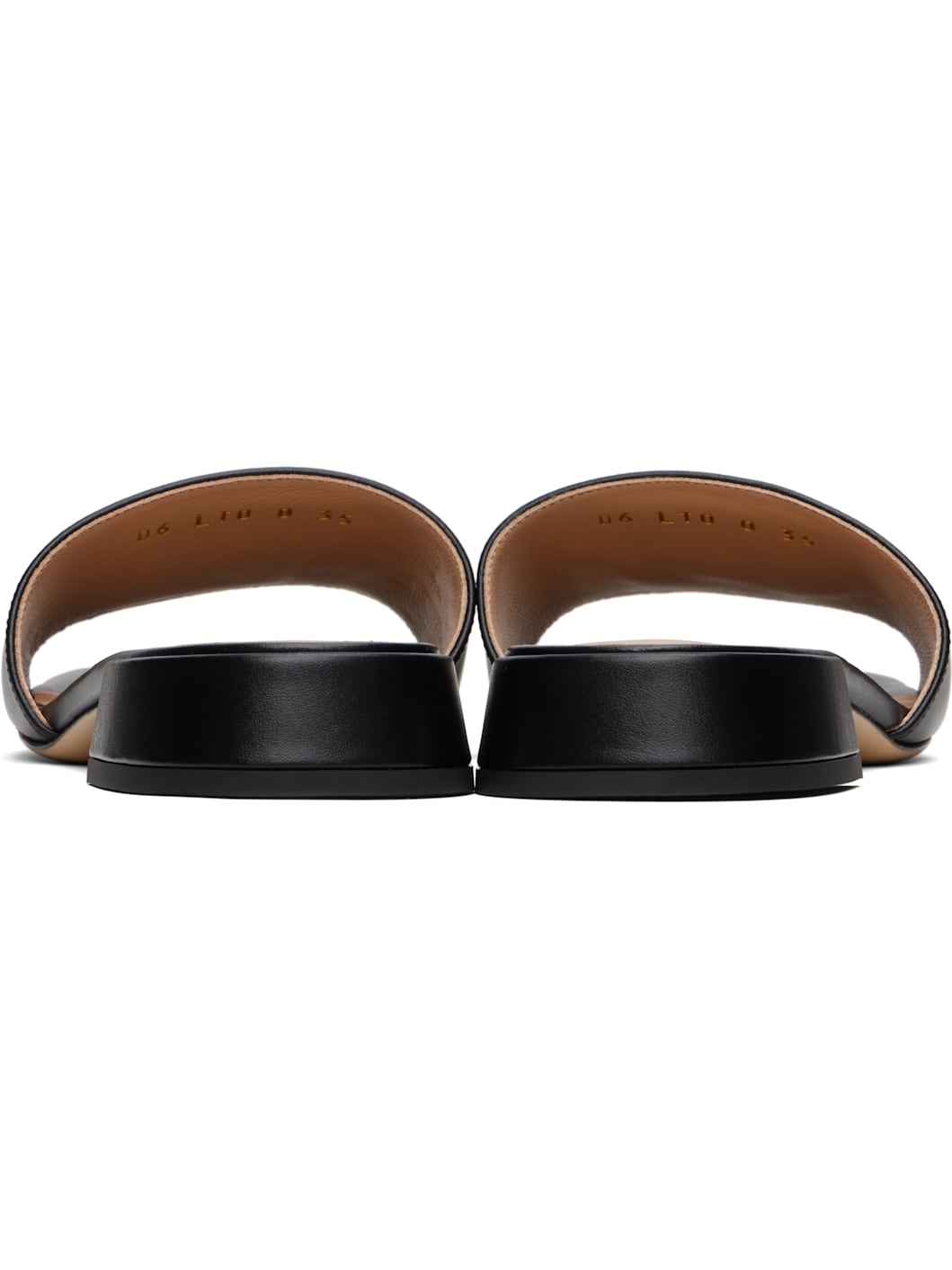 Black VLogo Signature Slide Sandals - 2