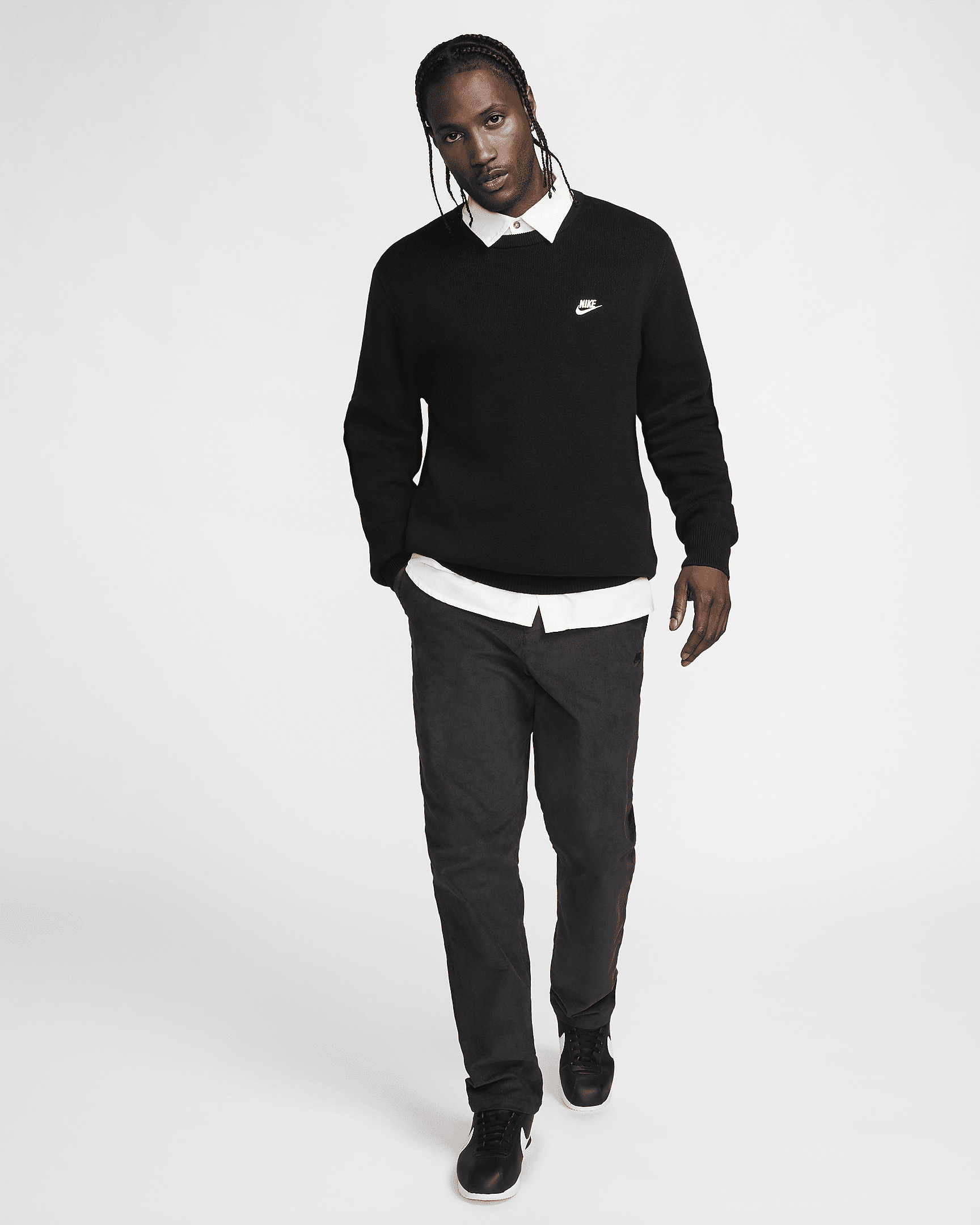 Nike Club Men's Crew-Neck Sweater - 5