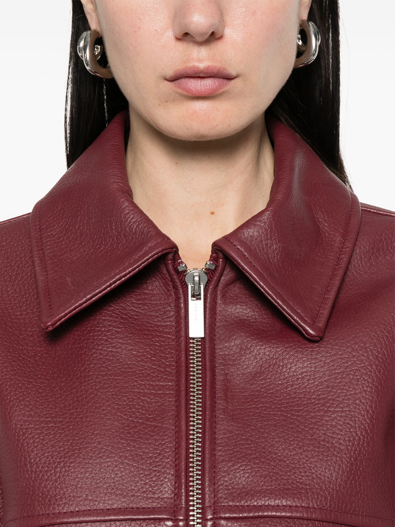 REMAIN Birger Christensen Leather Biker Jacket outlook