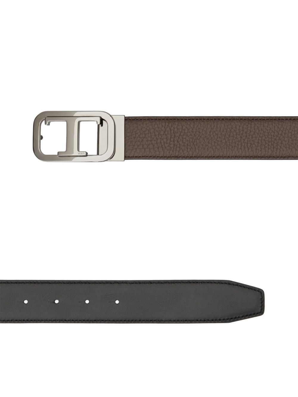 reversible leather belt - 2
