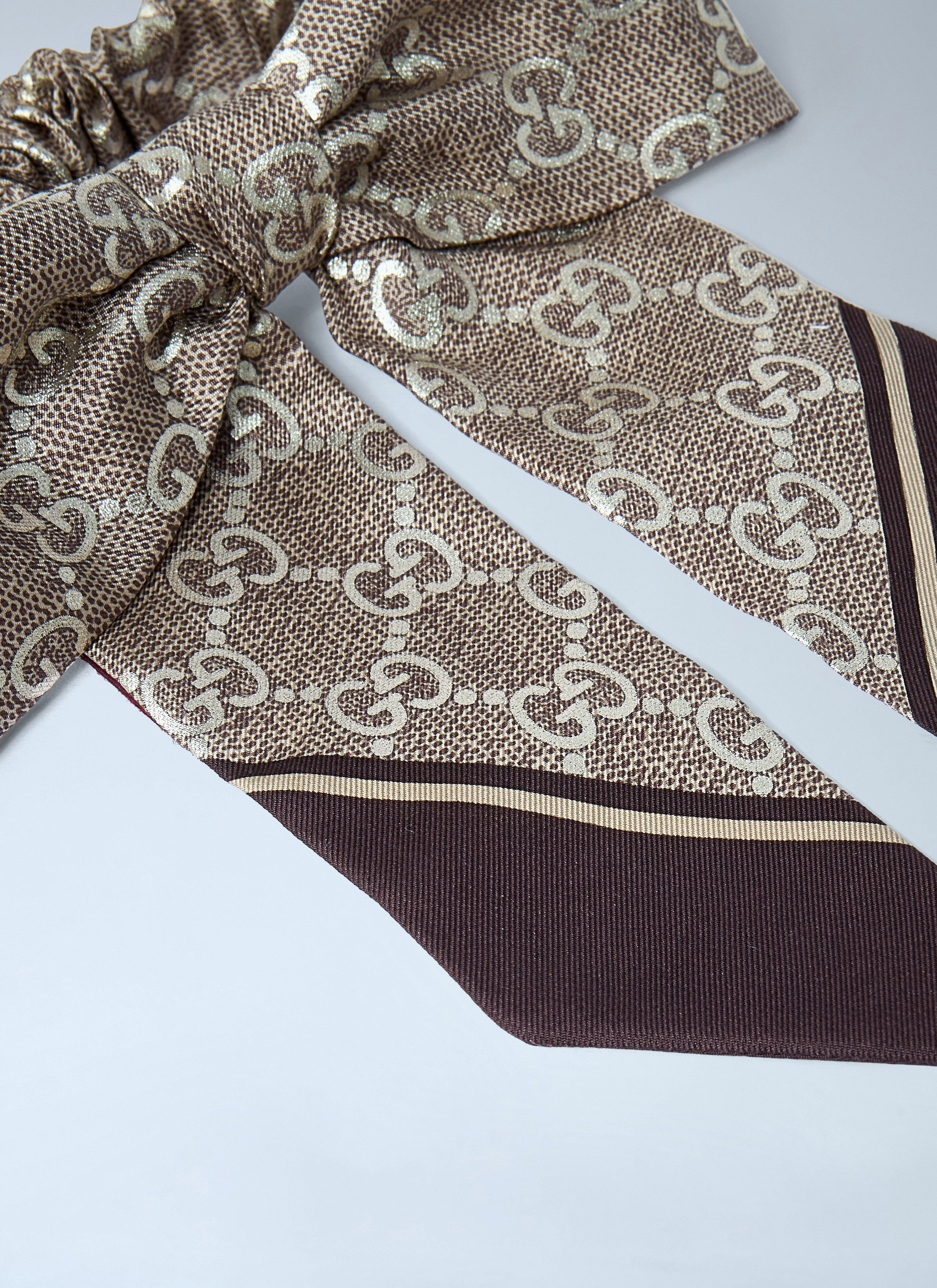 Silk Bow Scrunchie - 4