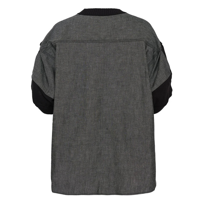 sacai Denim x Knit Pullover outlook